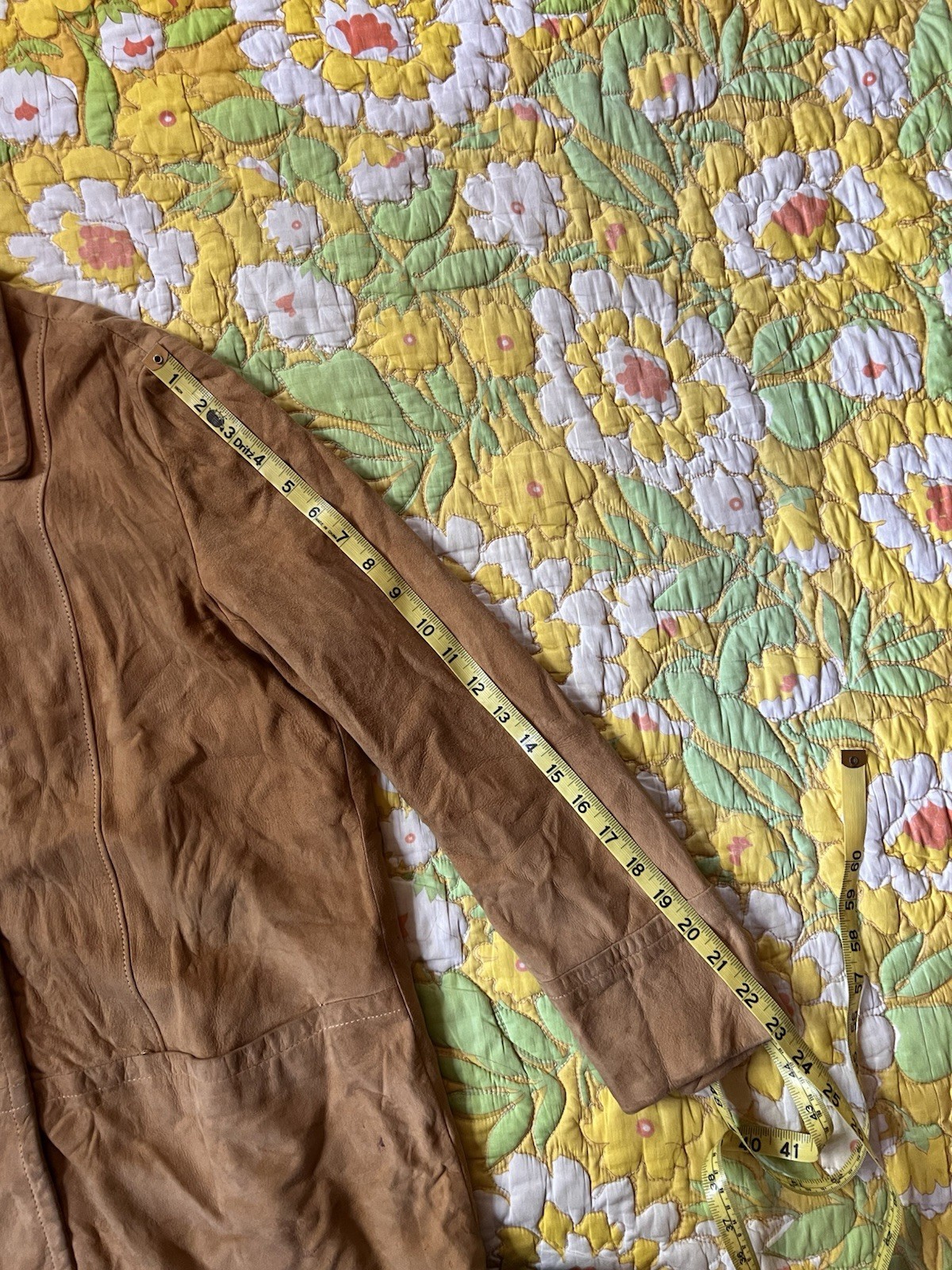 Vintage 60s Buckskin Suede Leather Jacket