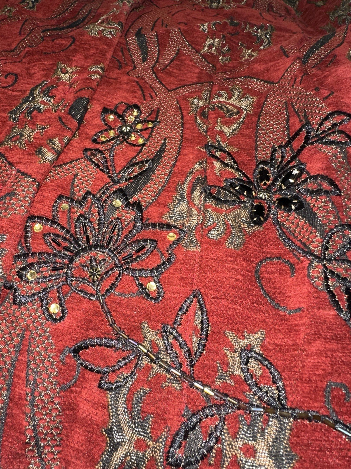 Graff California Wear Vintage Red Floral Women’s