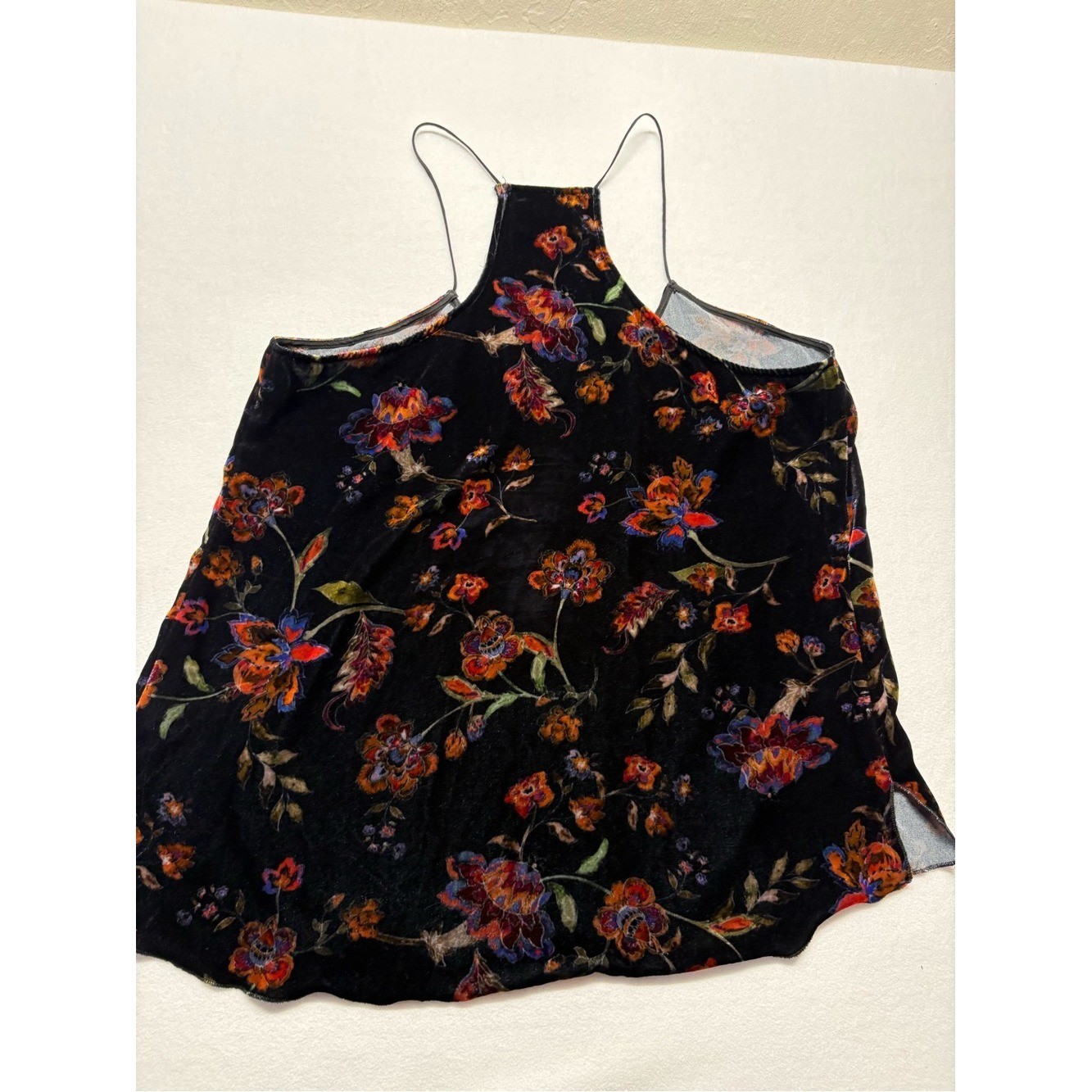 Johnny Was Jade Collection: Chella VelvetCami. Original Price $160