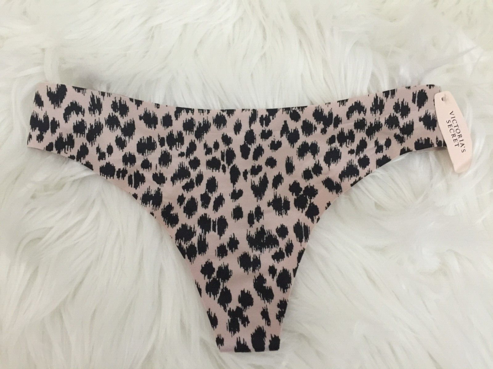 NEW VICTORIA&rsquo;S SECRET VINTAGE THONG SMALL/P 78 NYLON 22 SPANDEX RARE HTF