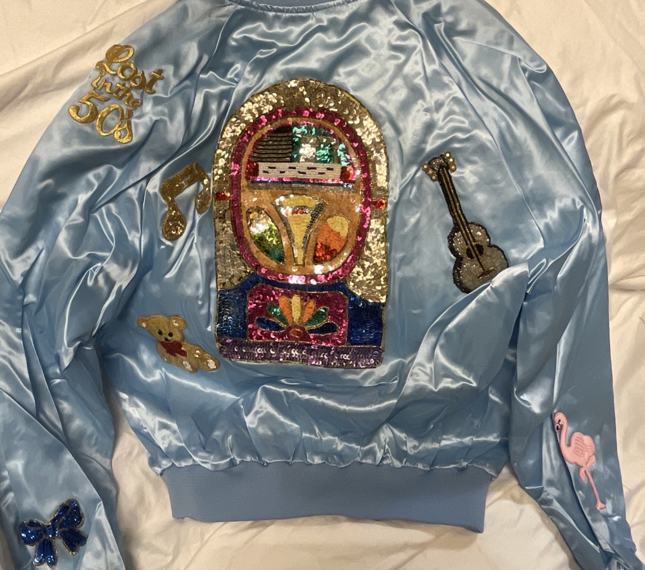 Vintage Auburn Sportswear Women&rsquo;s L Embroidered Bomber Jacket *See Description