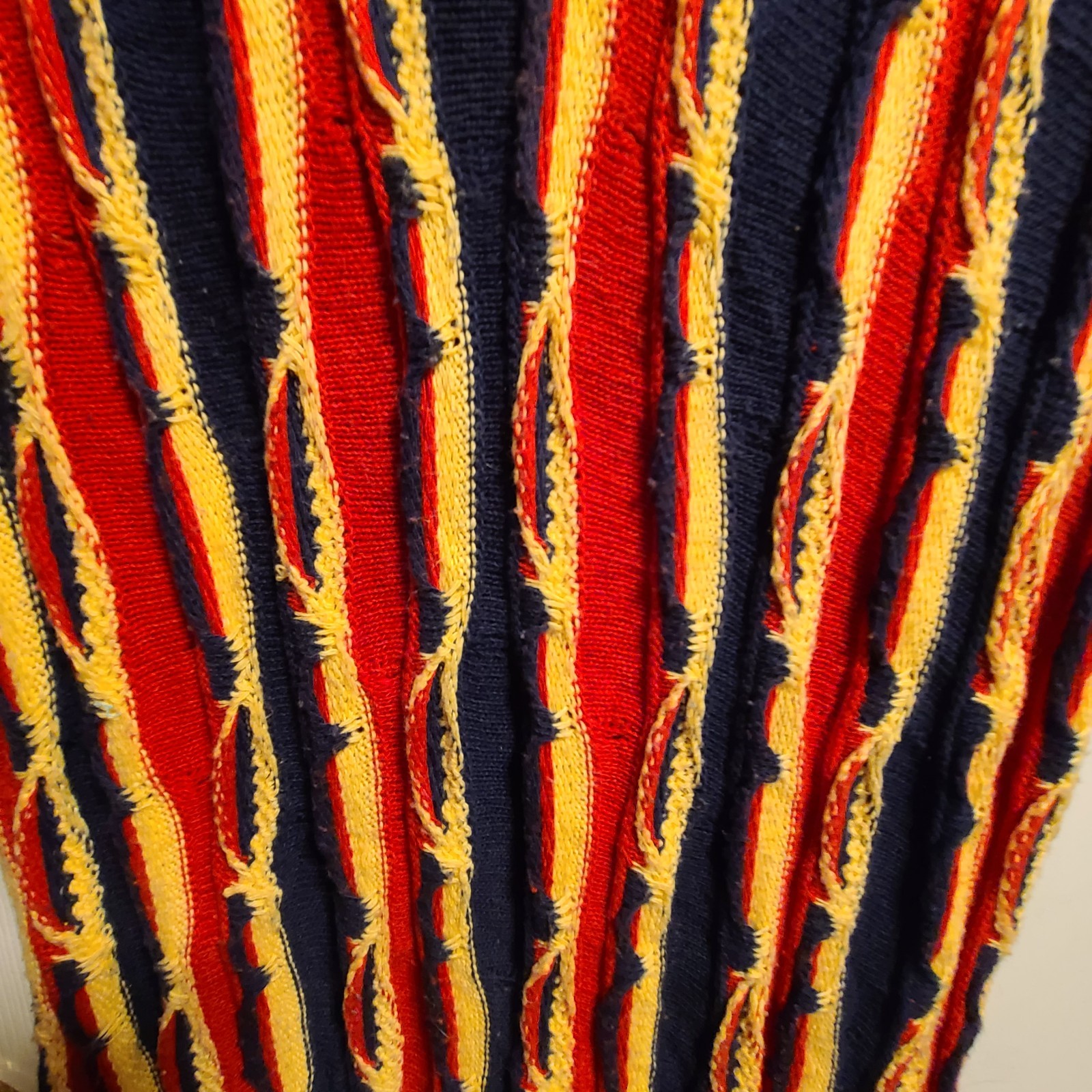 COOGI 90s Vintage Sweater Dress, Size M, Primary Colors