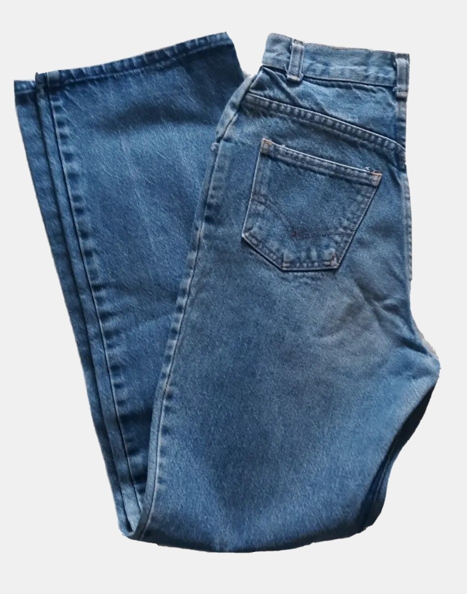Vintage Levi’s Black Label Silver Metal California Straights Women&rsquo;s Jeans RARE