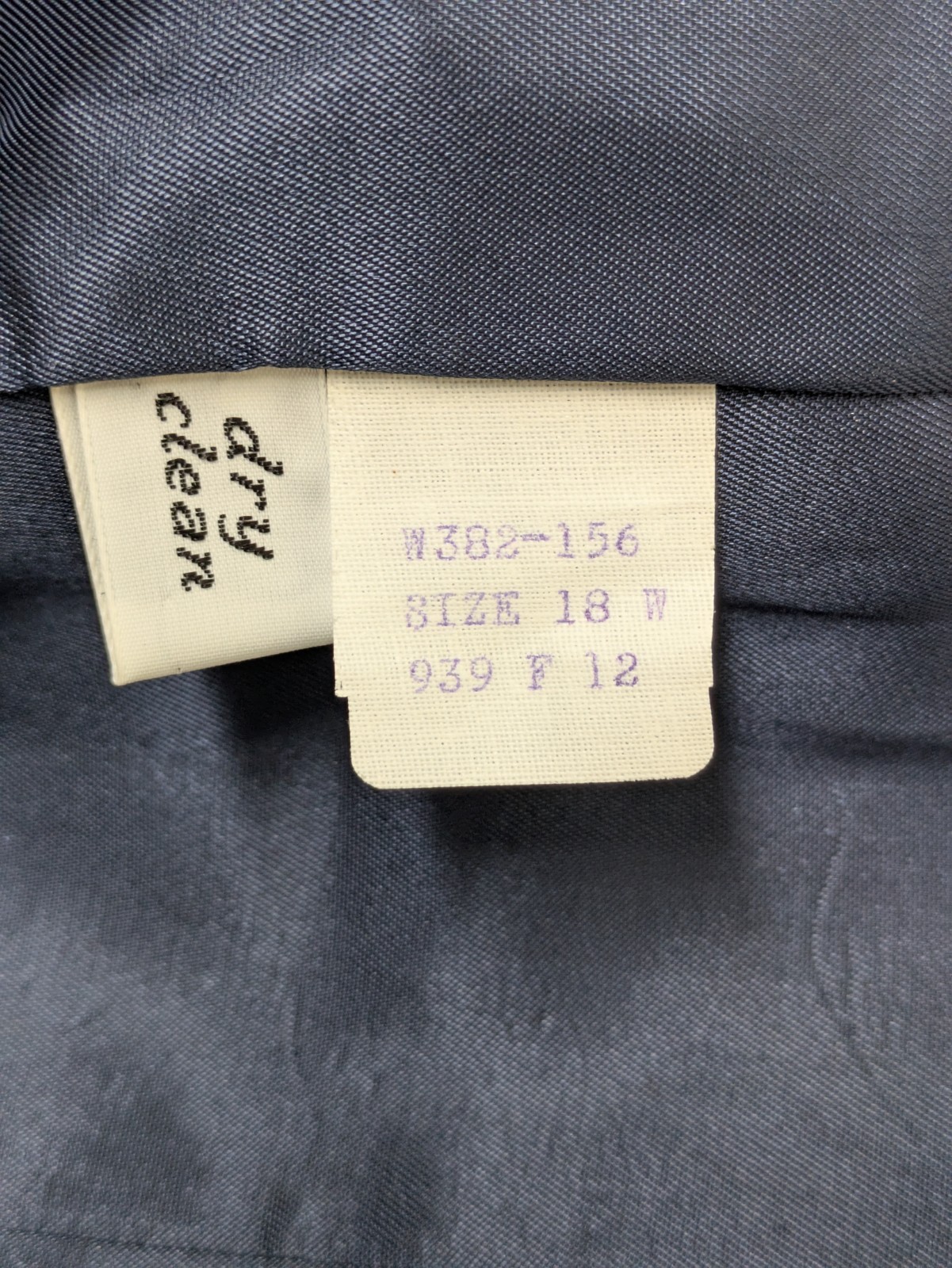 Vintage PENDLETON Wool Blazer Women&rsquo;s Size 18 W (Tag 18W, Fits 14–16) Blue Work
