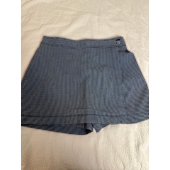 Vintage ESPIRIT skort blue checkered