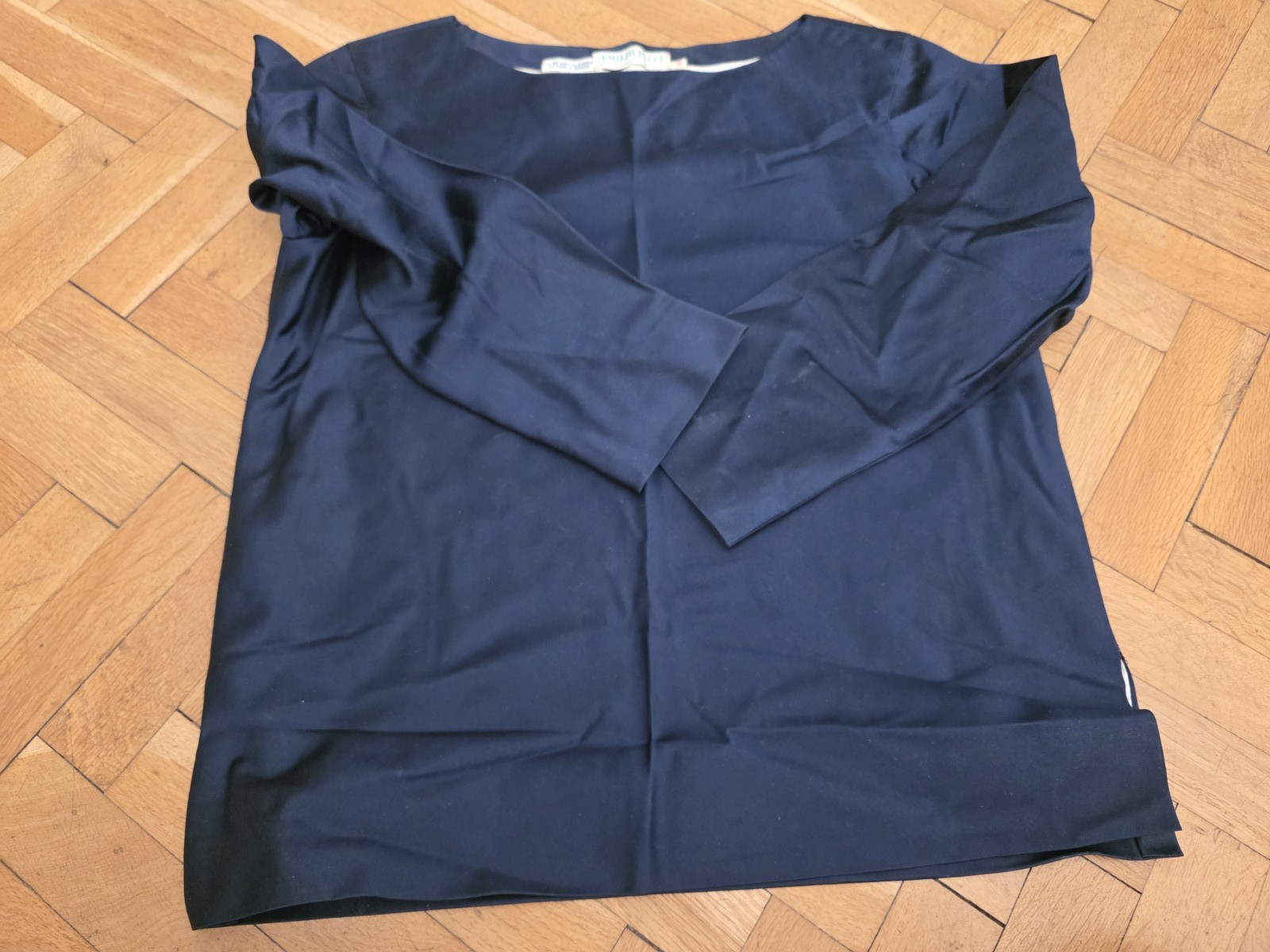 Vintage 1950s Emilio Pucci Pure Silk Size 10 Top & Trousers. Beautiful Blue.