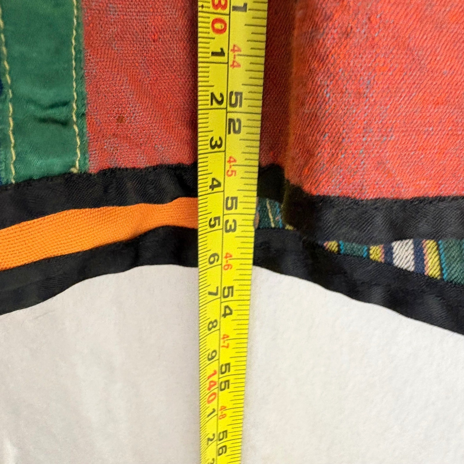 Vintage Handmade Patchwork Maxi Dress Embroidered Art to Wear Multicolor Kaftan