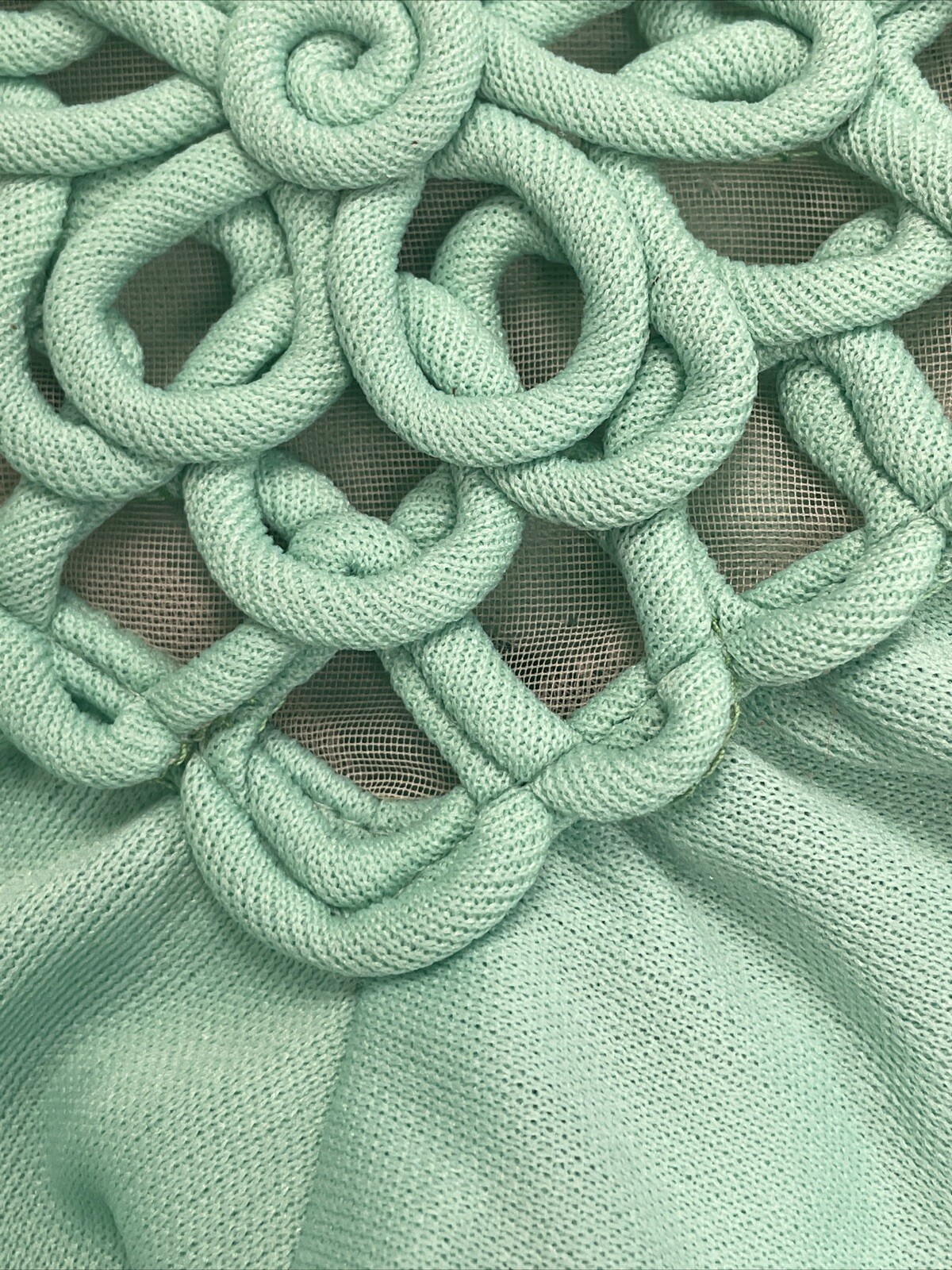 1970’s Mint Green Amy Deb Maxi Formal