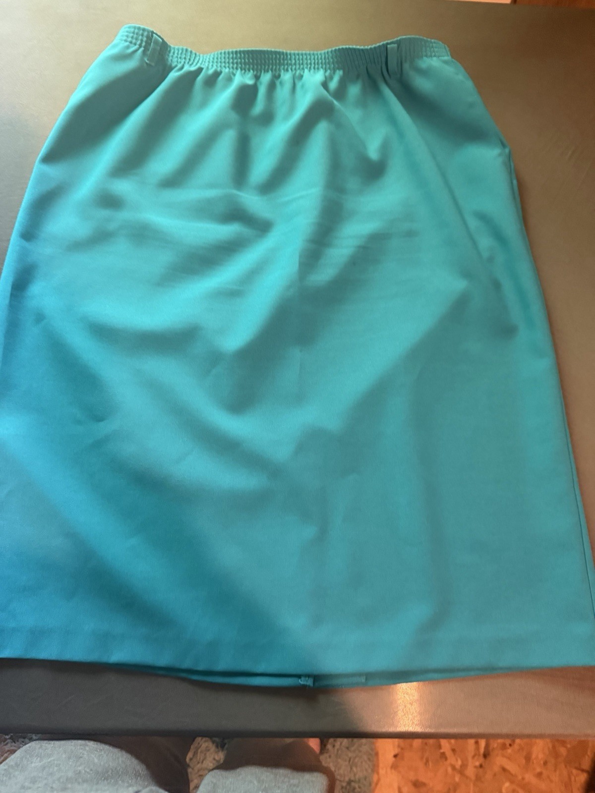 Vintage 2 Piece Alfred Dunner Turquoise Blazer and Skirt Set