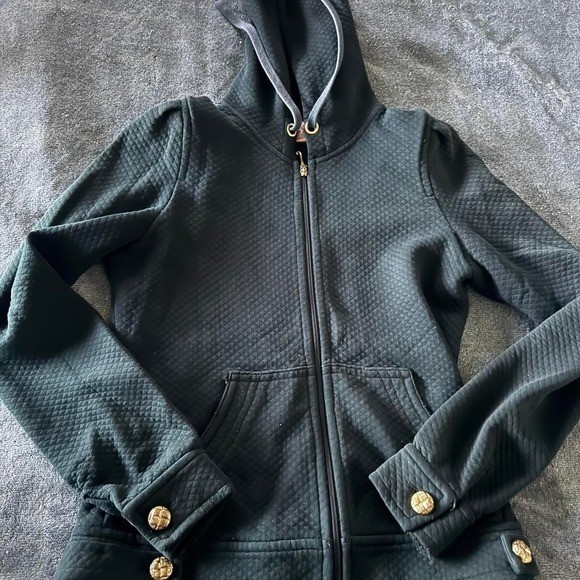 Juicy Couture tramp stamp logo zip up jacket y2k vintage mcbling