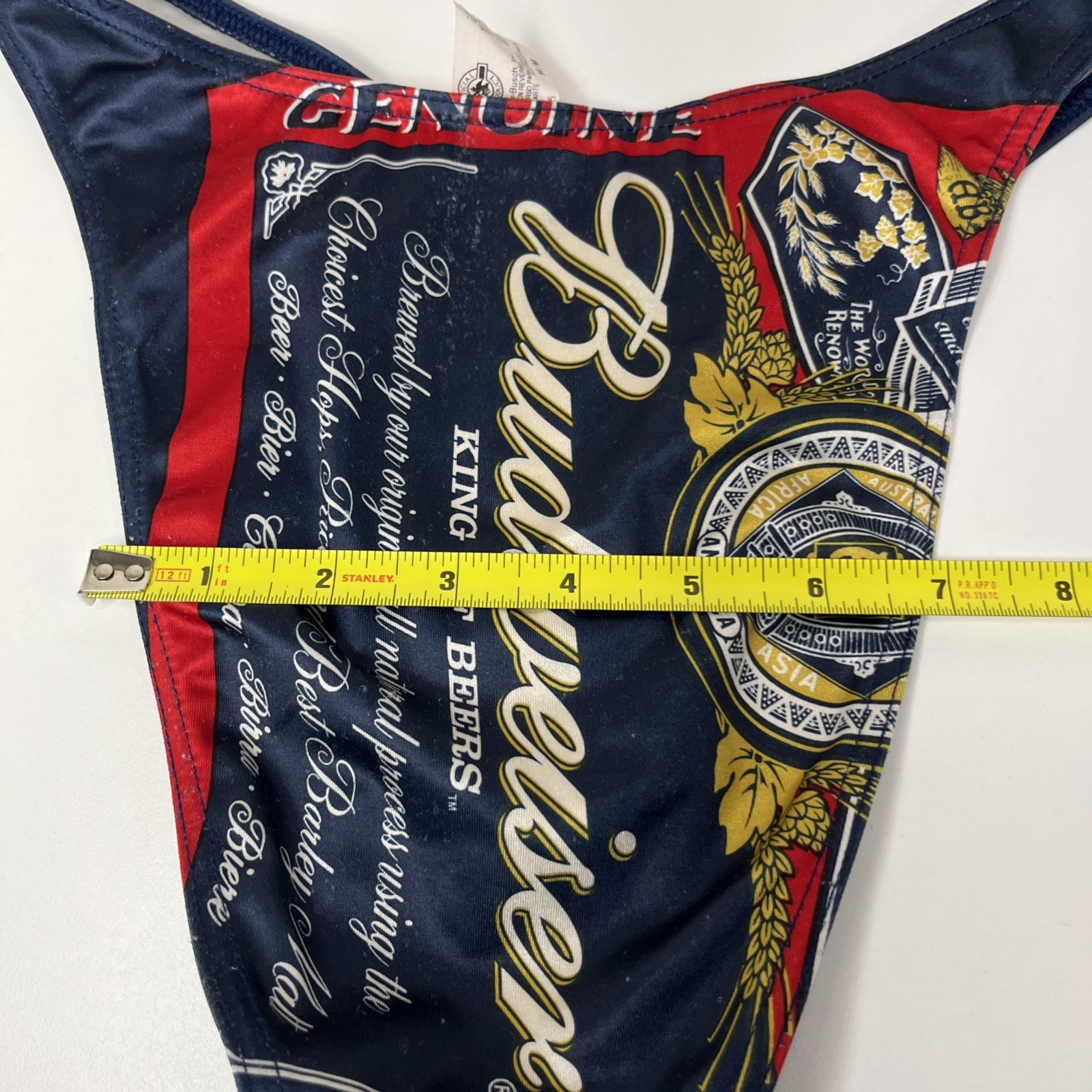 Budweiser Swim Suit Bikini 2002 Women&rsquo;s Vintage Size Medium