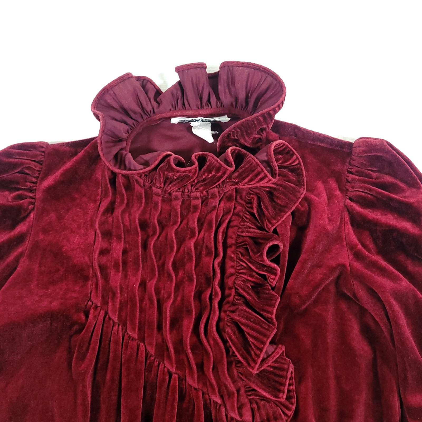 Velvet victorian goth maxi Nightgown Gilligan O&rsquo;Malley M Pet Coquette vampire