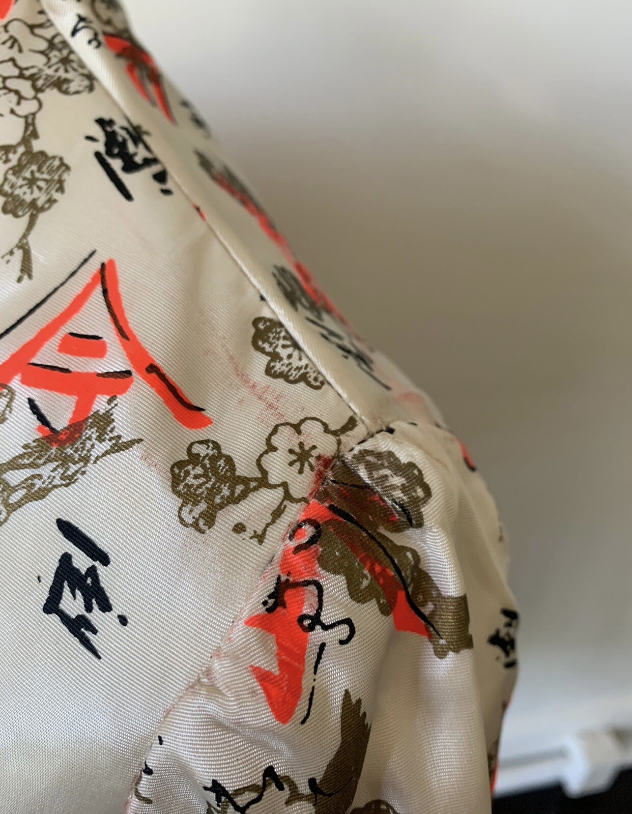 Vintage Cheongsam 3/4 Jacket 60’s Mid century Mod Oriental Cropped Kimono Jacket