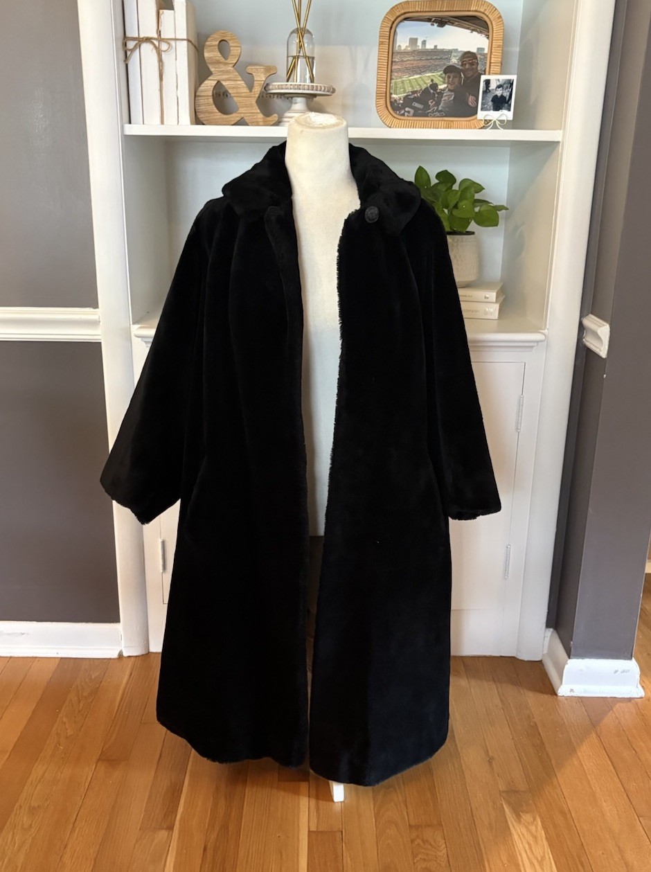 Vintage 1960’s Cloud No. 9 Faux Fur Coat by Collins & Aikman