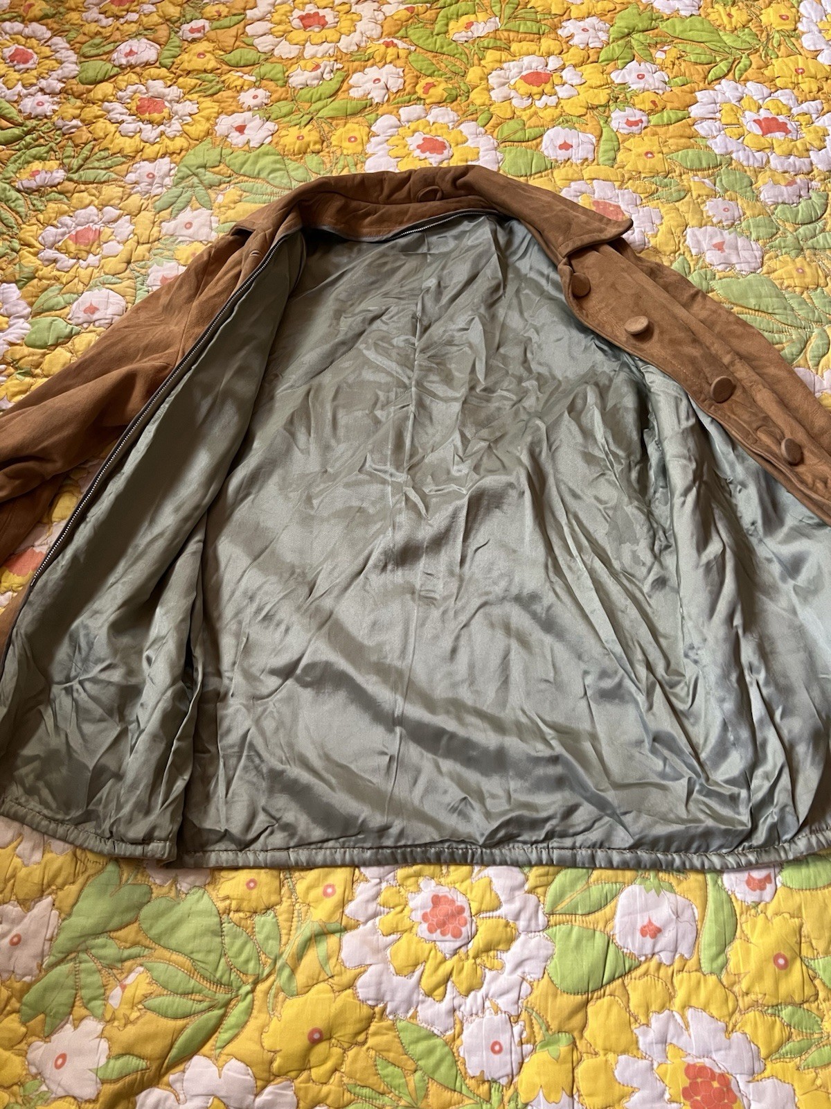 Vintage 60s Buckskin Suede Leather Jacket
