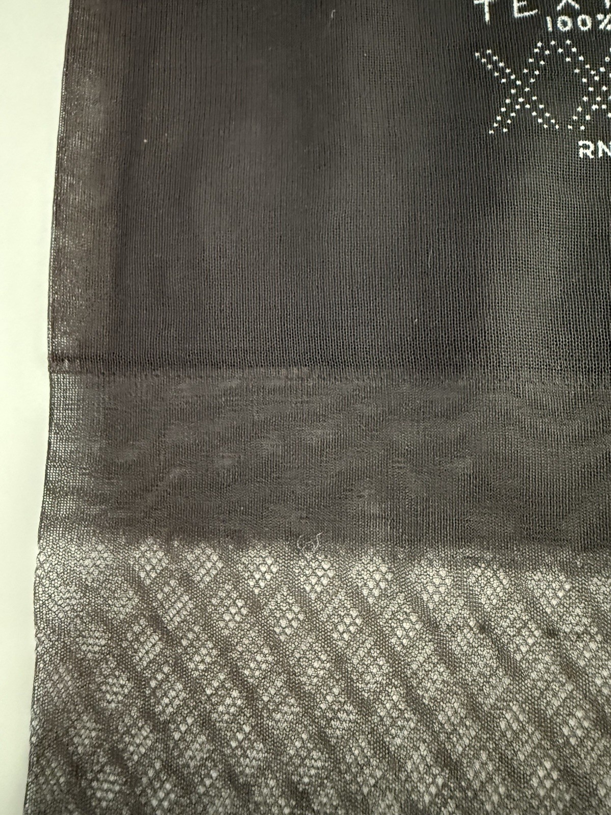 Vintage SUZANNE XXXX Textured Flat Knit Stockings 34 Inches Long Seamless