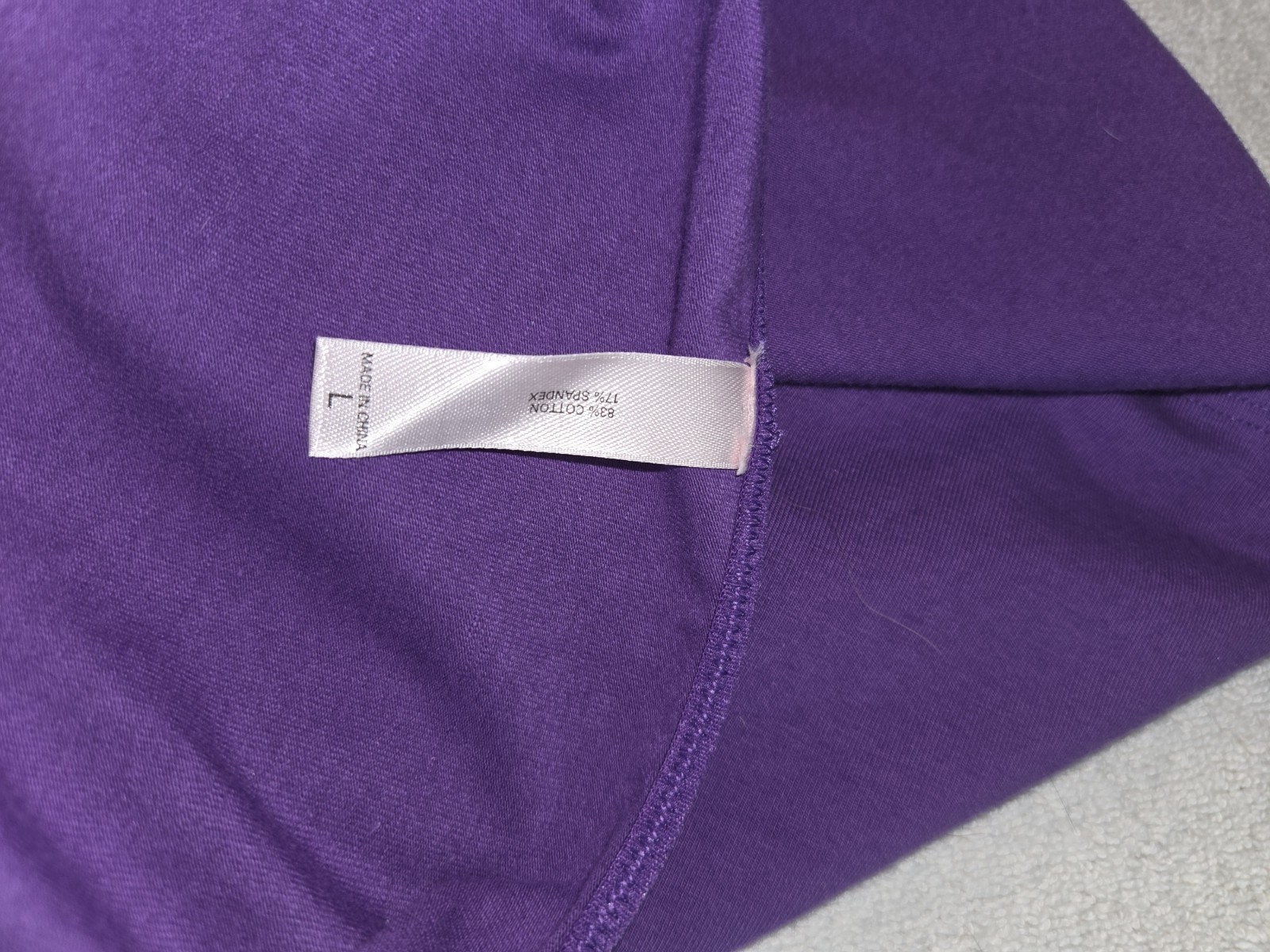 NEW Vintage Purple Victoria&rsquo;s Secret Cami Top Size Large July 2001