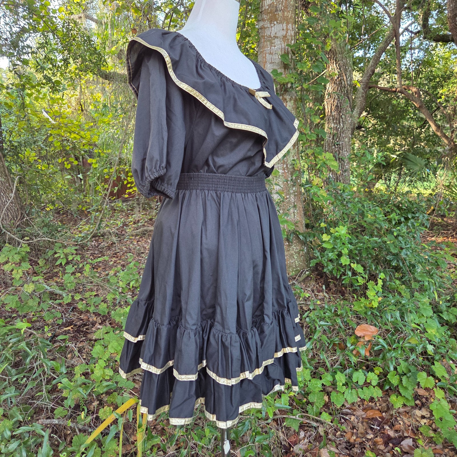 Vintage Malco Modes Square Dance Petticoat Skirt Top Set Rockabilly Petite P