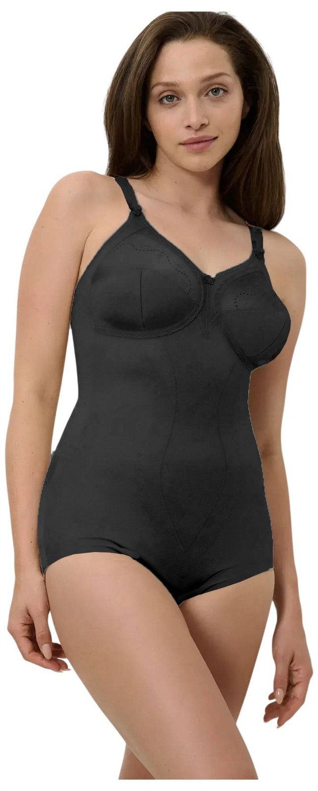 Triumph Womens Doreen Cotton Body Shape – Black