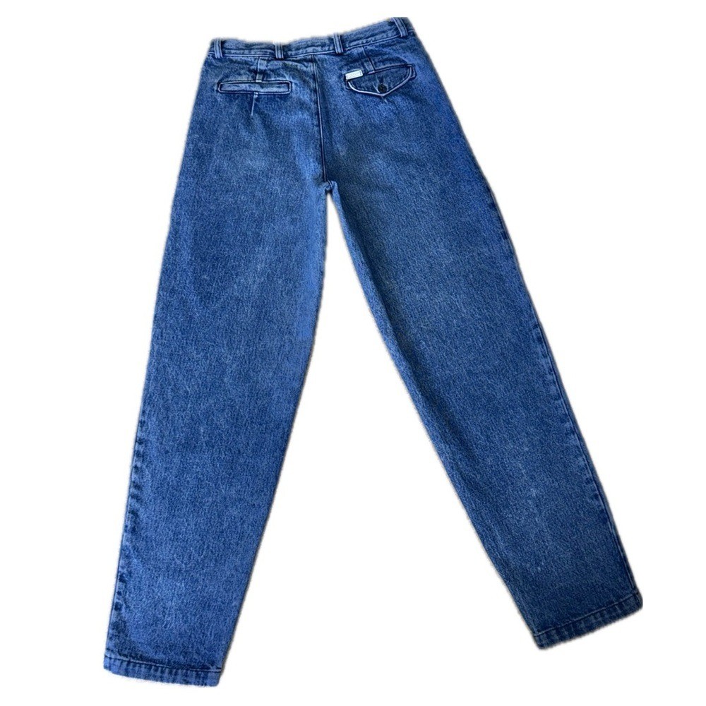 👖 GUESS by GEORGES MARCIANO Vintage 80s High Rise Jeans Tagged 32, Waist 28&Prime;