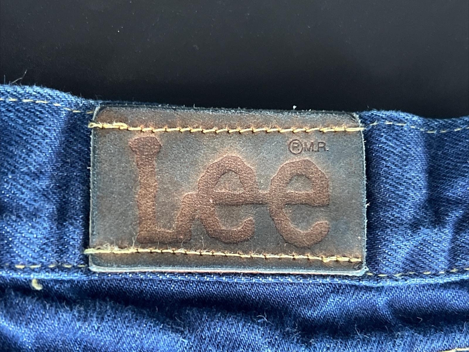 Vintage 80’s High Waist Lee Mom Jeans Size 13 (33”x29”) Pleated Tapered Leg 13”