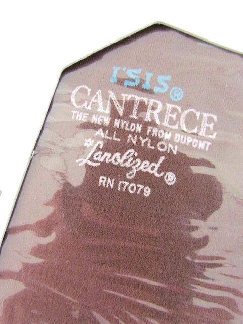 Three Pair Grants ISIS Cantrece Stockings 9.5 Seamless Tan Beige Famous 500 NOS
