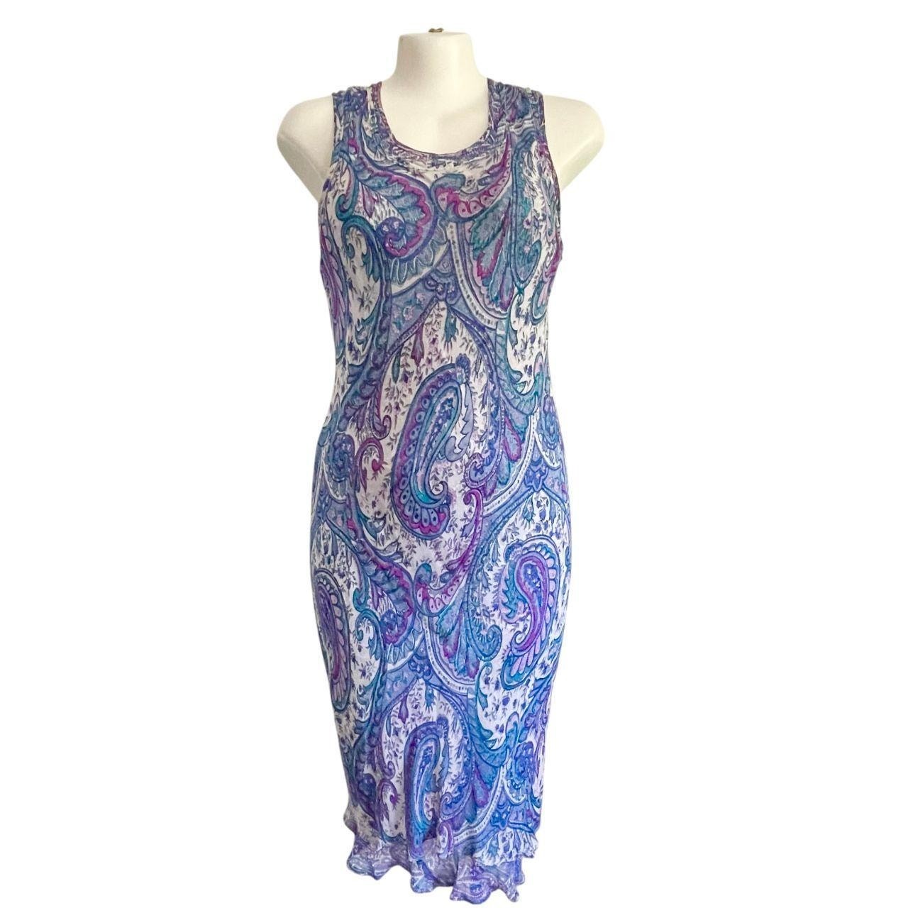 Paradise Plus Multicolor Stretch Dress: 90s, Y2K