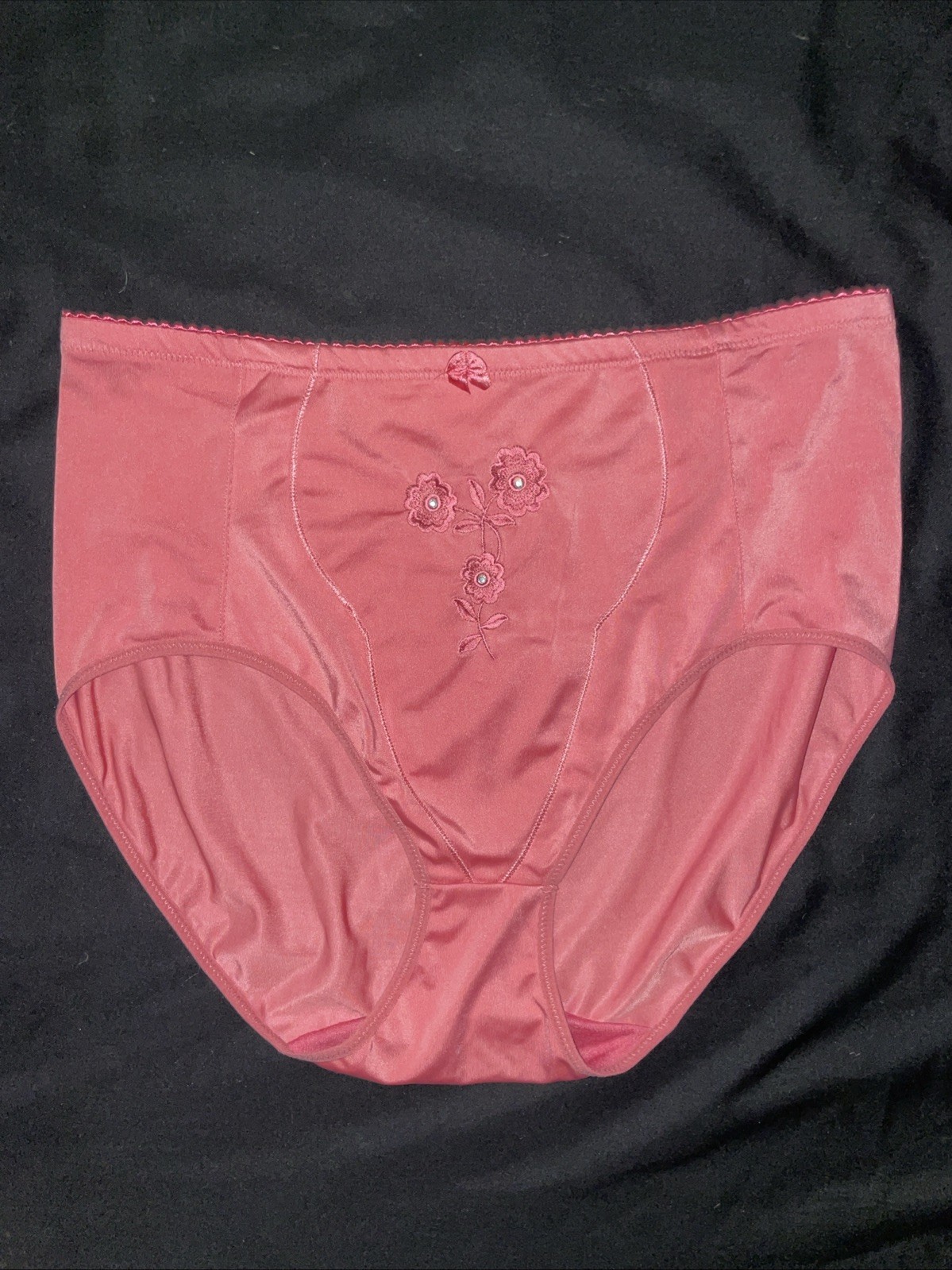 Delta Burke Underwear Panties Shape Woman’s 10/3X Poly/spandex Hi Waisted Bling
