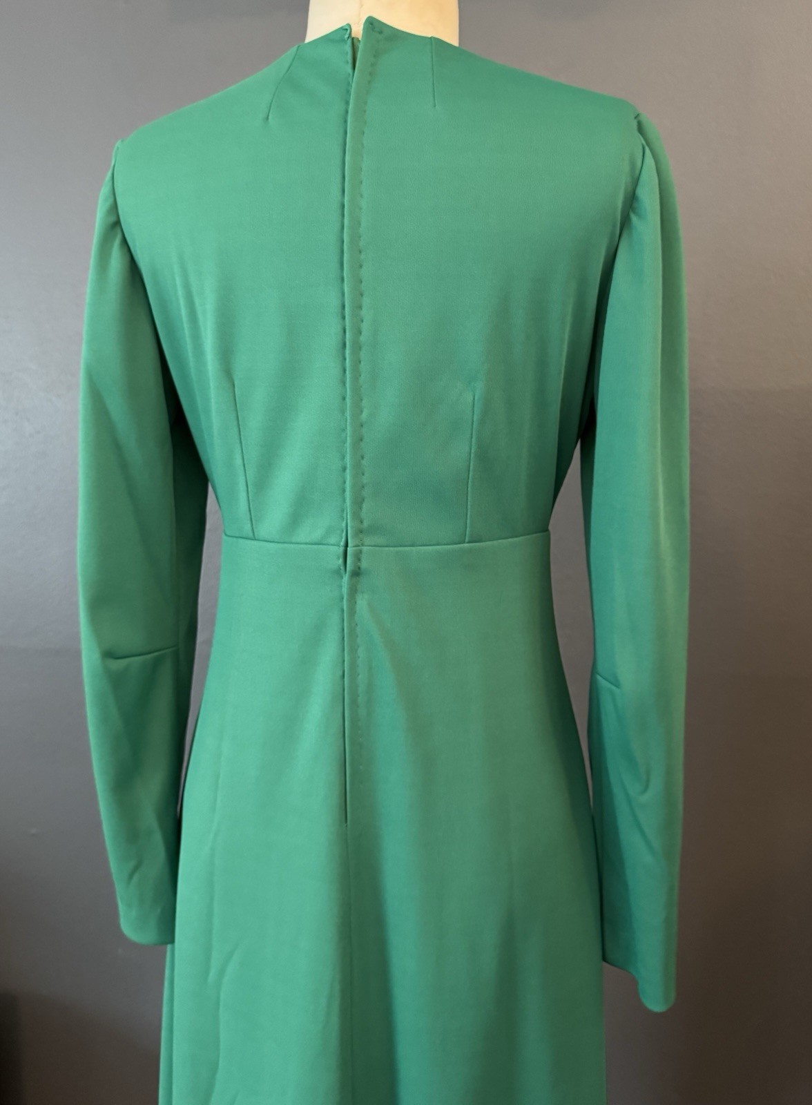 True Vintage 1970s Renaissance Style Maxi Dress