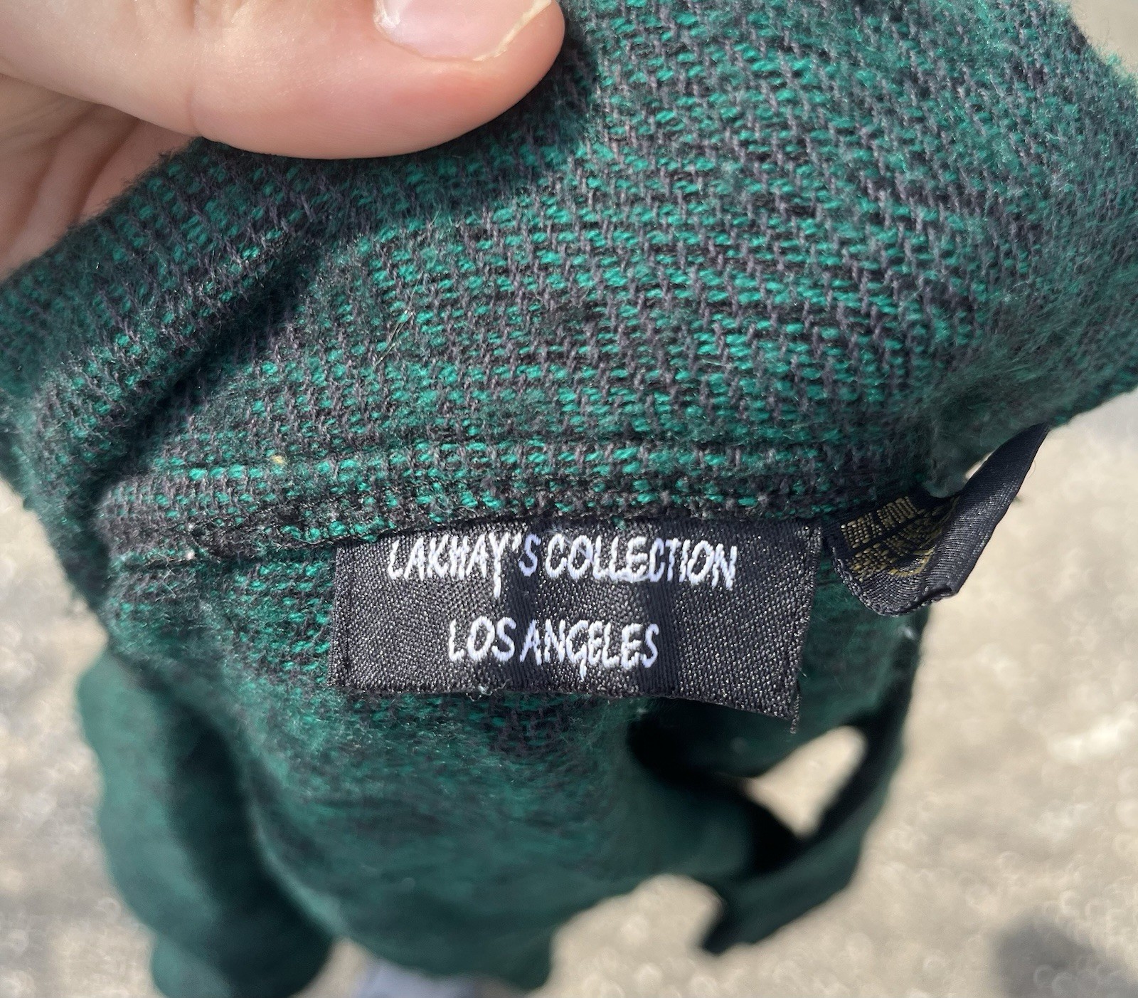 Vtg Lakhay’s Collection Hand Made Wool Sweater Made In Nepal Bohemian L/XL