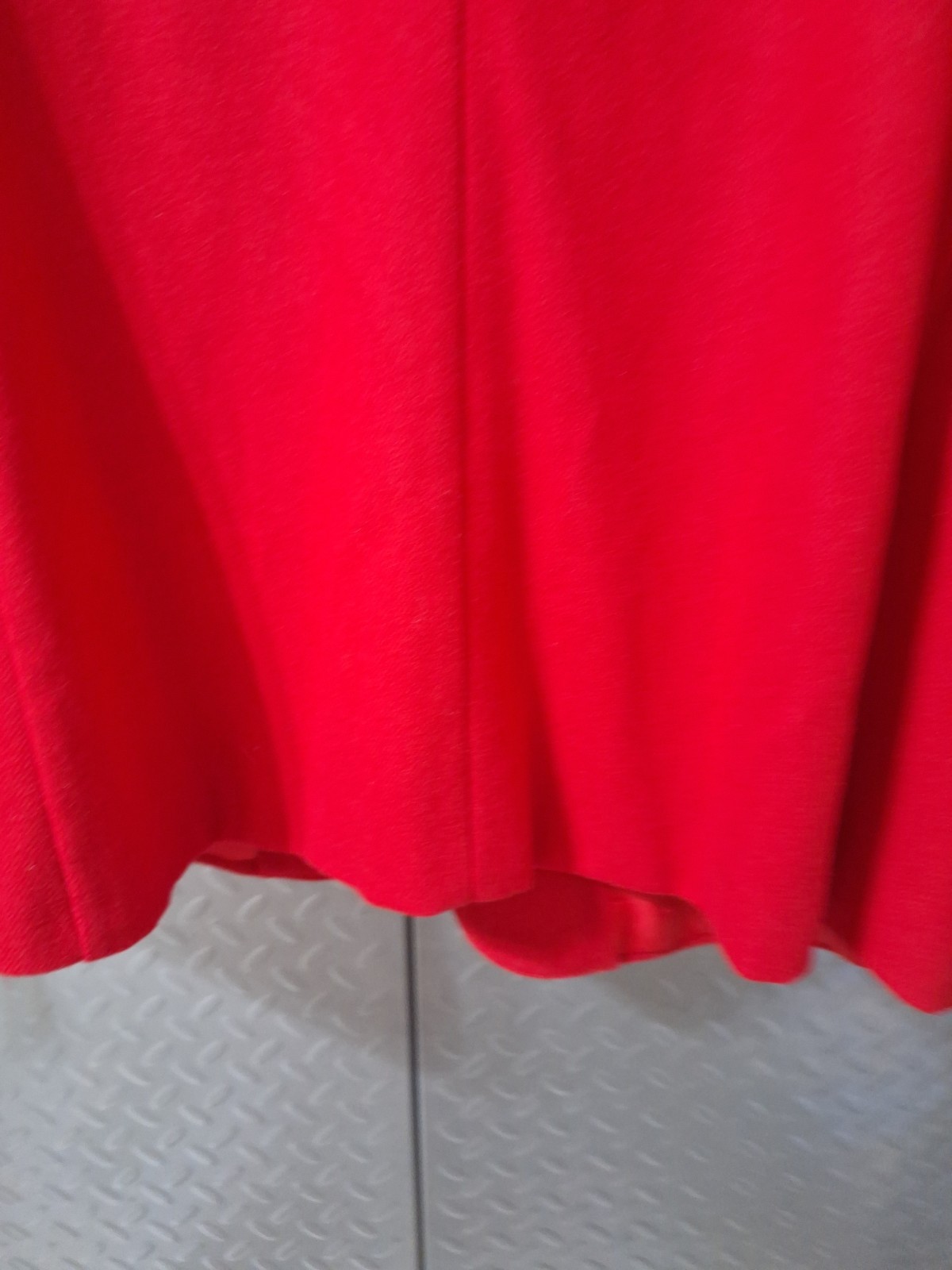 New Vintage David Benjamin Oversized Long Blazer Wool 18 Red Womens 90s Jacket