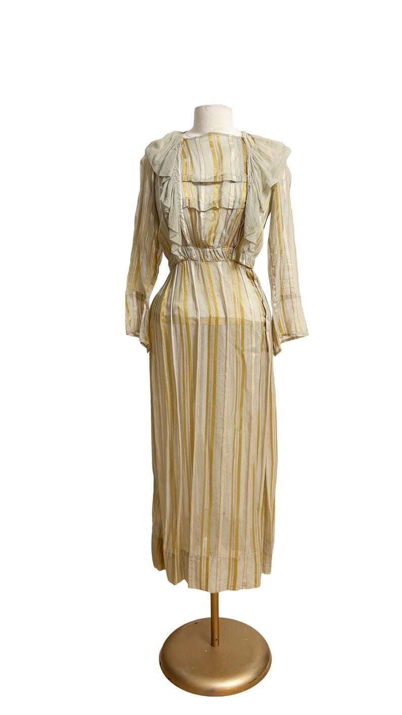 Authentic Edwardian Dress / Tea Dress / Antique Dress / Size Small