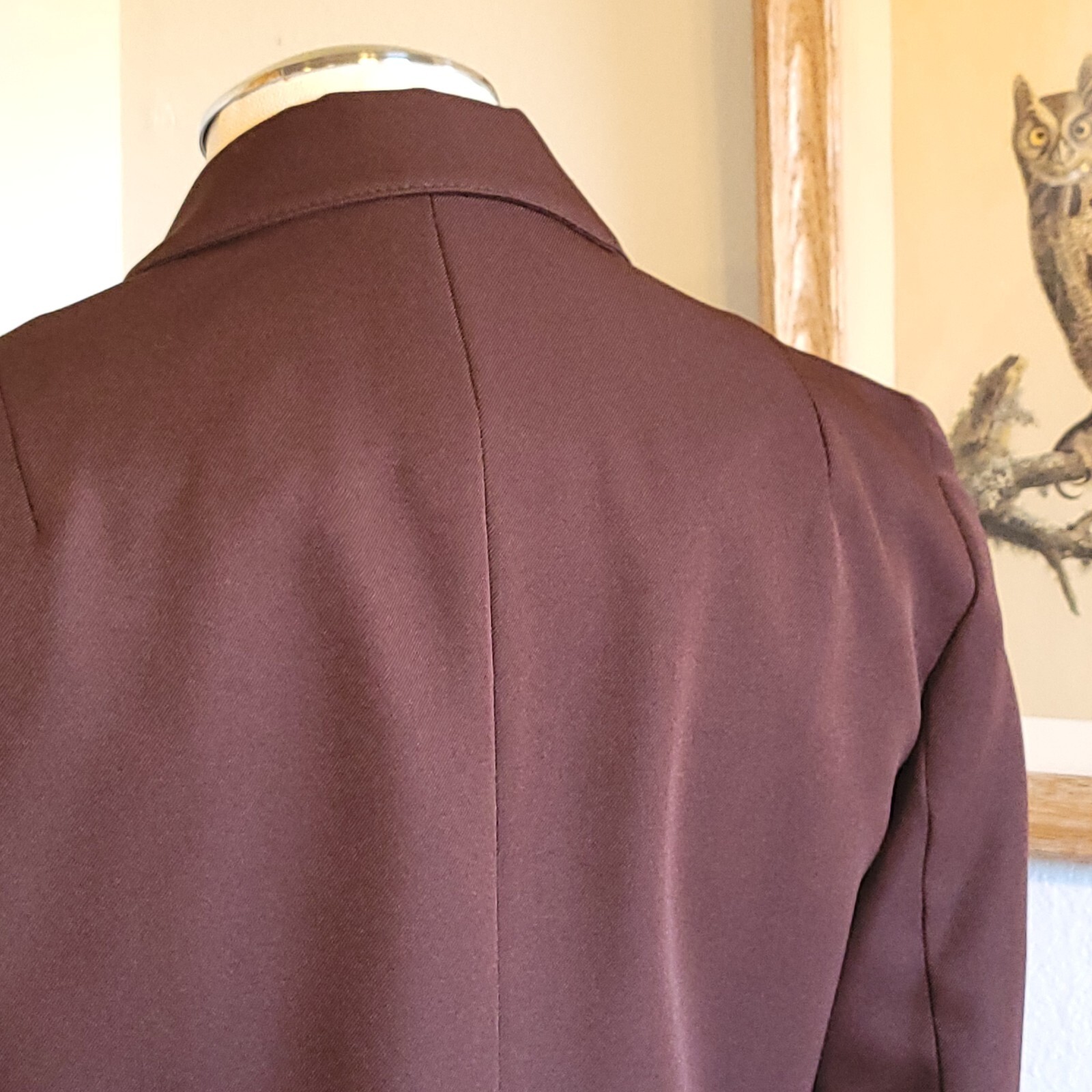 Vintage Panther Size 9/10 Brown Single Button Blazer Jacket