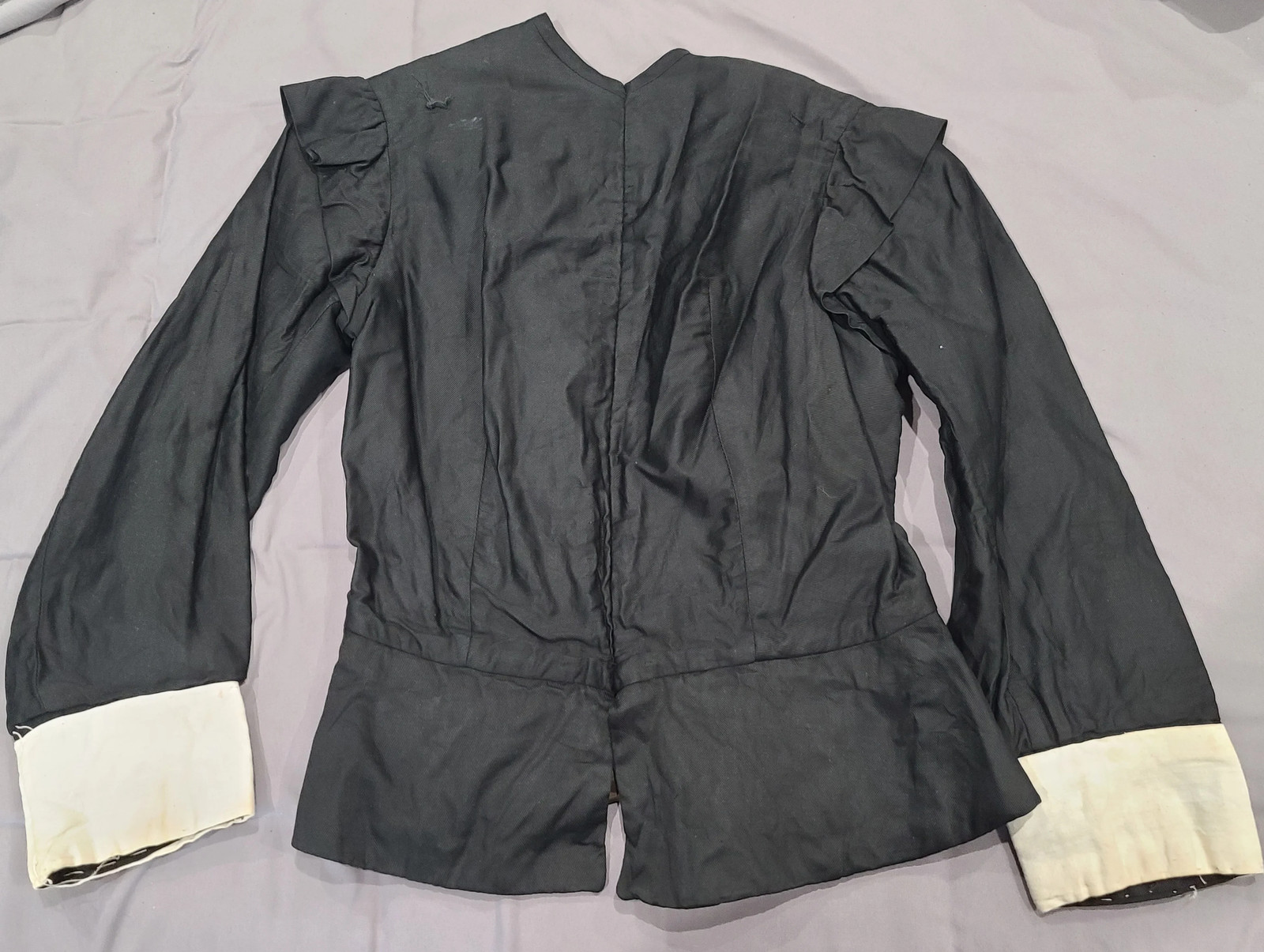 Vintage 1910s Aristide Boyer Marseille French Black Bodice Costume Opera Antique
