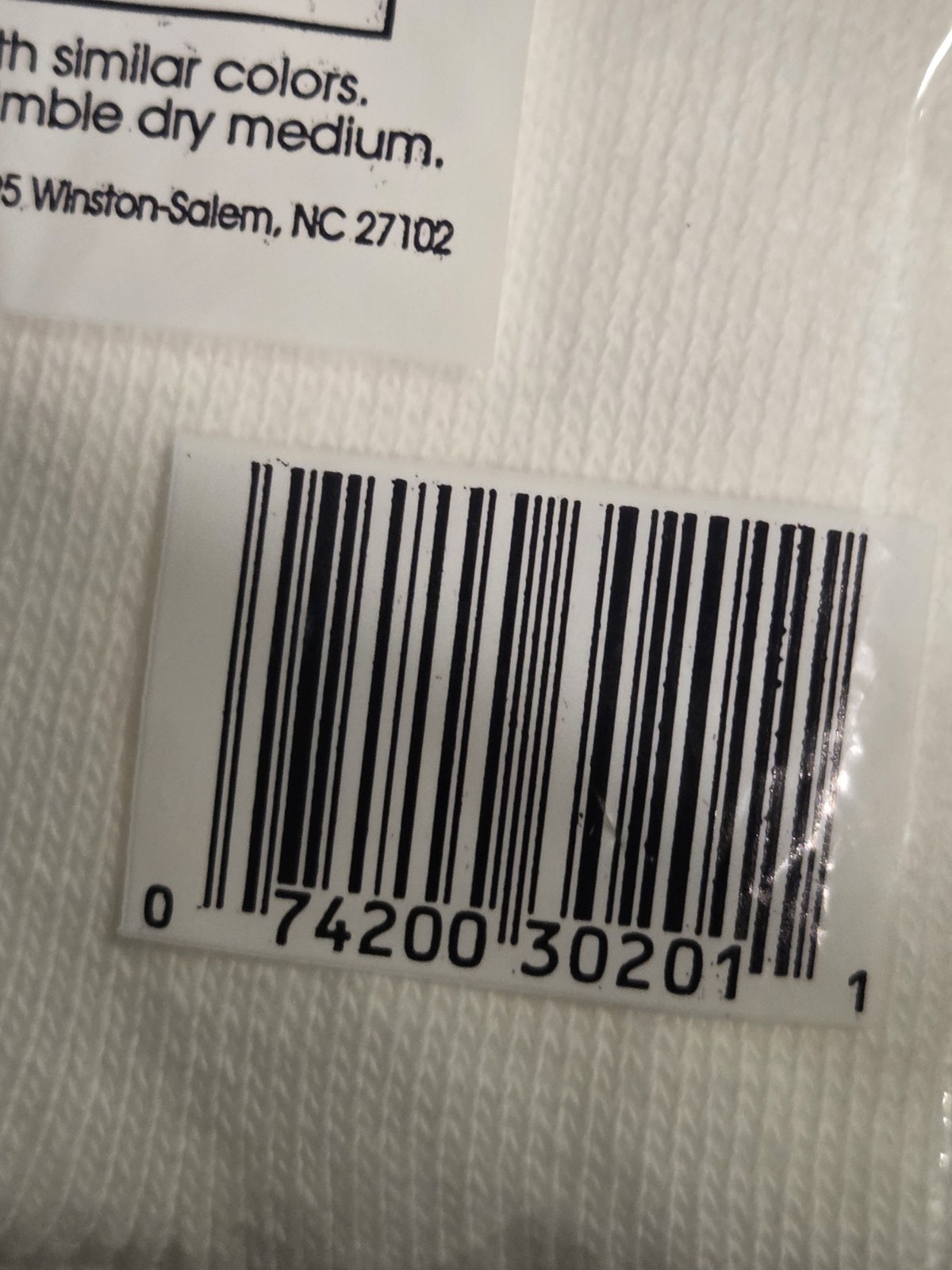 NOS Vtg Leggs Wear Basic Sox 2 Cuffed & 2 Crew Socks One Size 4 Pair Total USA