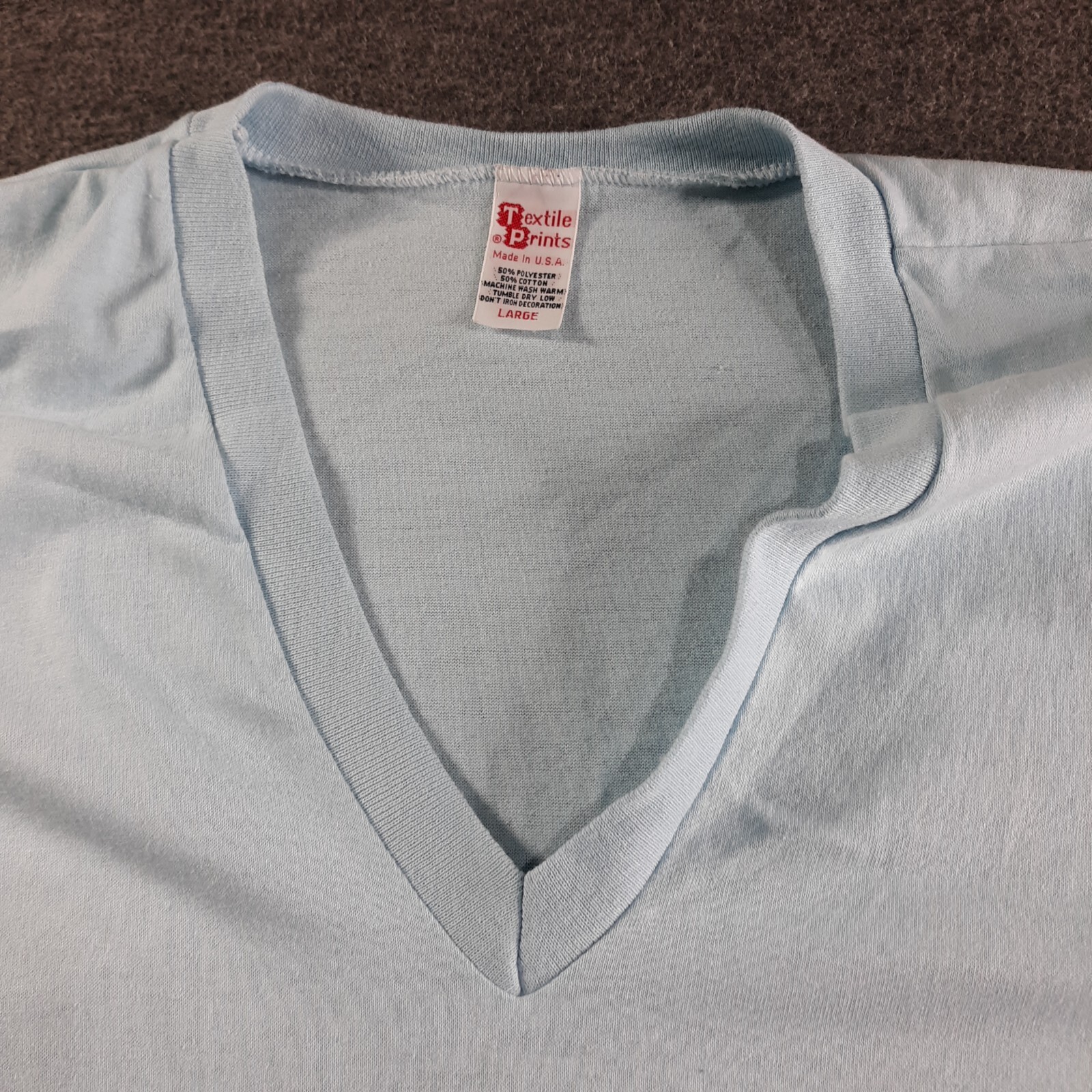 VTG Womens Large St. Maarten N.A. Sleep Cover Up Single Stitch Shirt