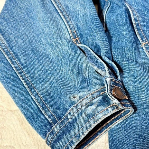 Vintage S.P. Blues Denim Jacket – Men&rsquo;s XL / Women&rsquo;s XXL–XXXL – 90s Oversized