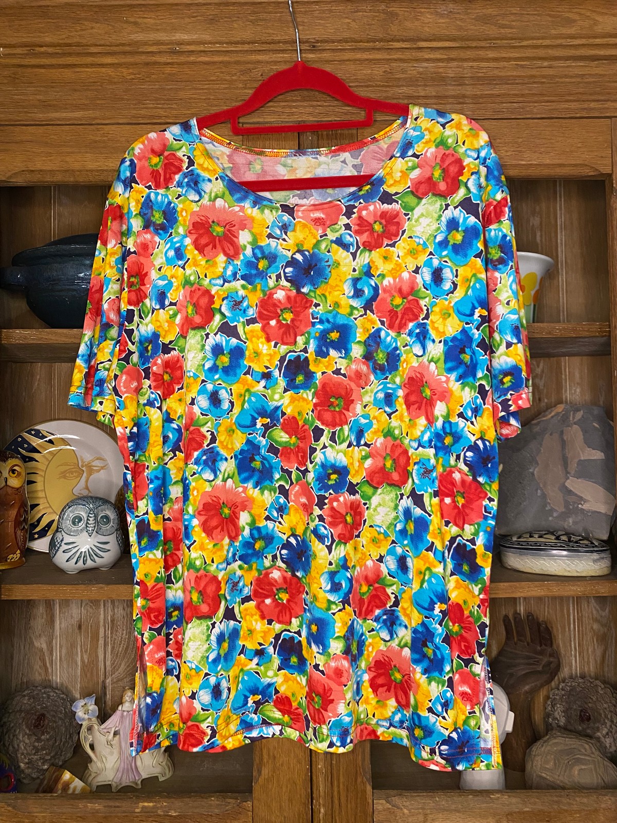 Bright Floral Top Size 12-14