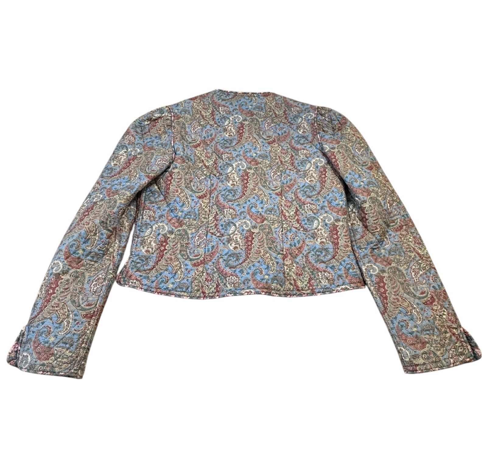 Vintage Vera Bradley Quilted Jacket Cottagecore Soft Girl Preppy 37 Inch Bust