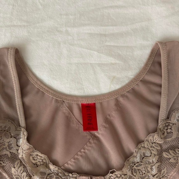 Tan lace PE Define Corset