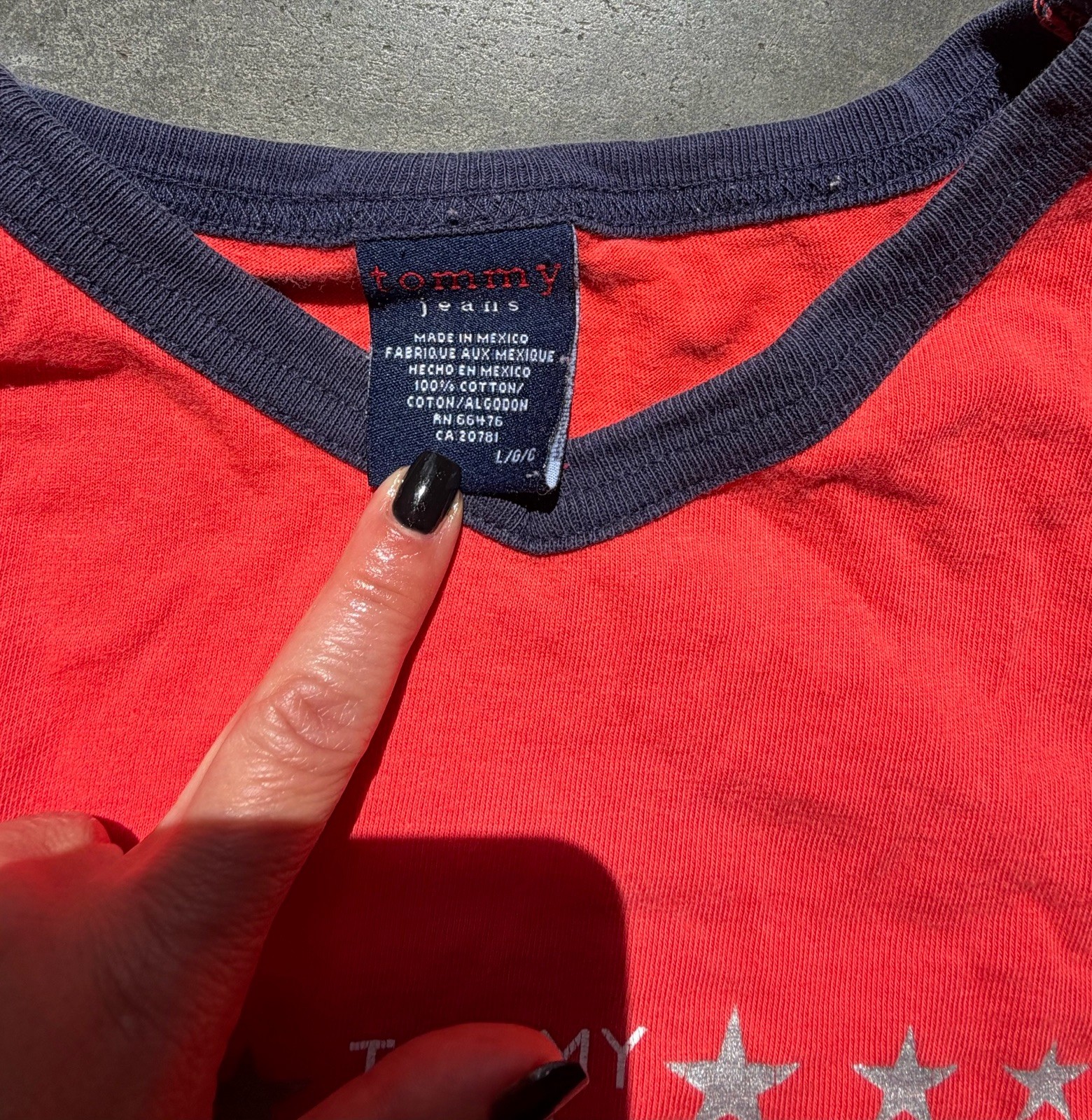 Vintage Tommy Tshirt 90s