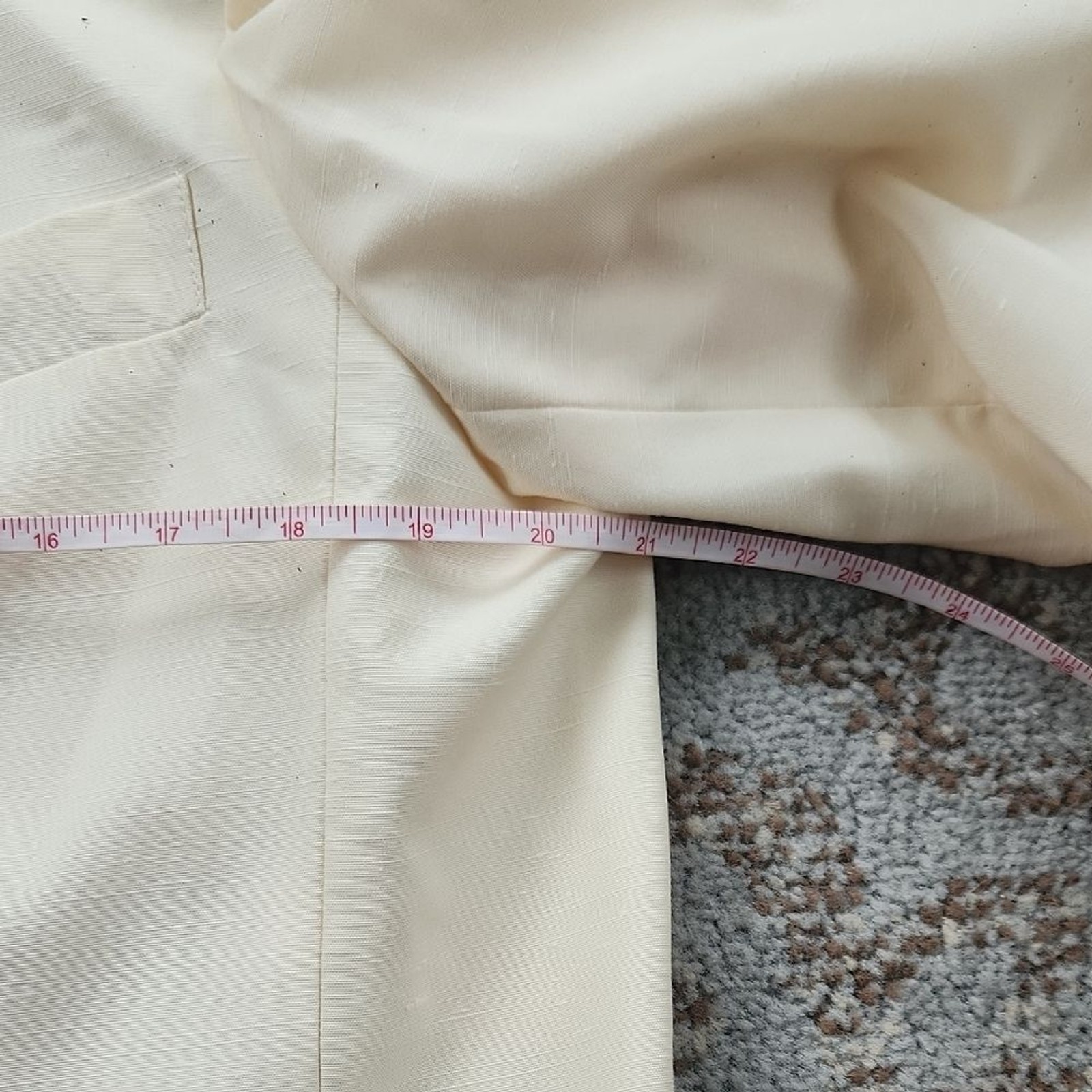 Vintage Harvé Bernard by Bernard Holtzman Blazer Pant Suit Set Cream