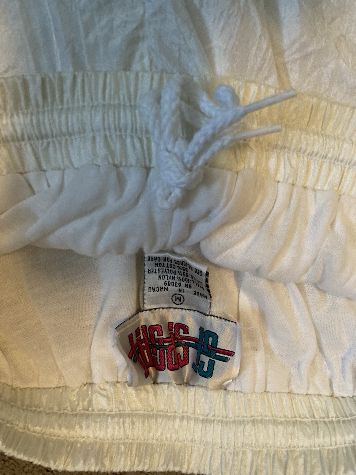 Vintage M 1990’s Windbreaker Suit GF Sport Jacket And Pants W/ Pocket And Tags