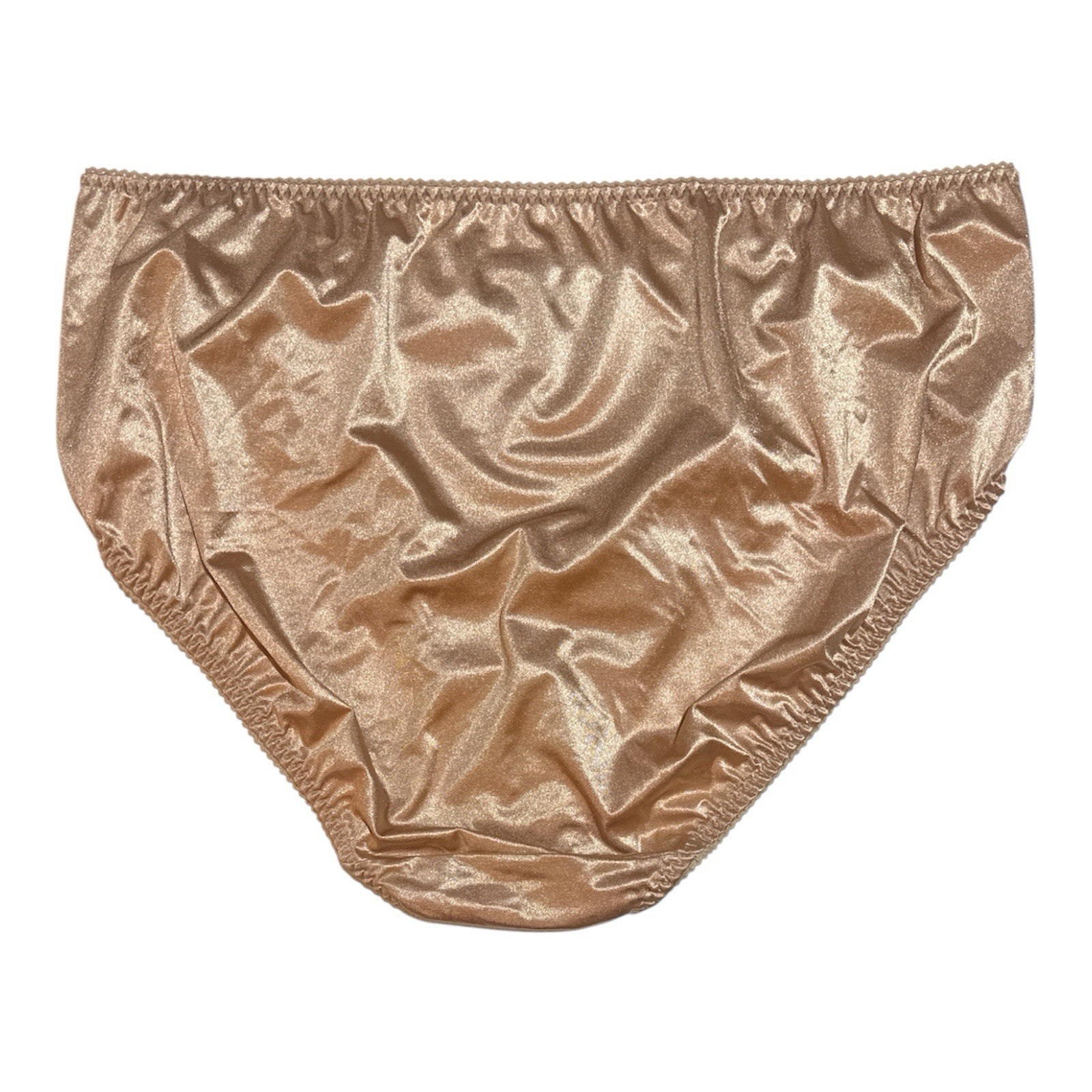 Vanity Fair Second Skin Panties 48301 Liquid Smooth Satin Hi-Cut Women’s 12/5XL