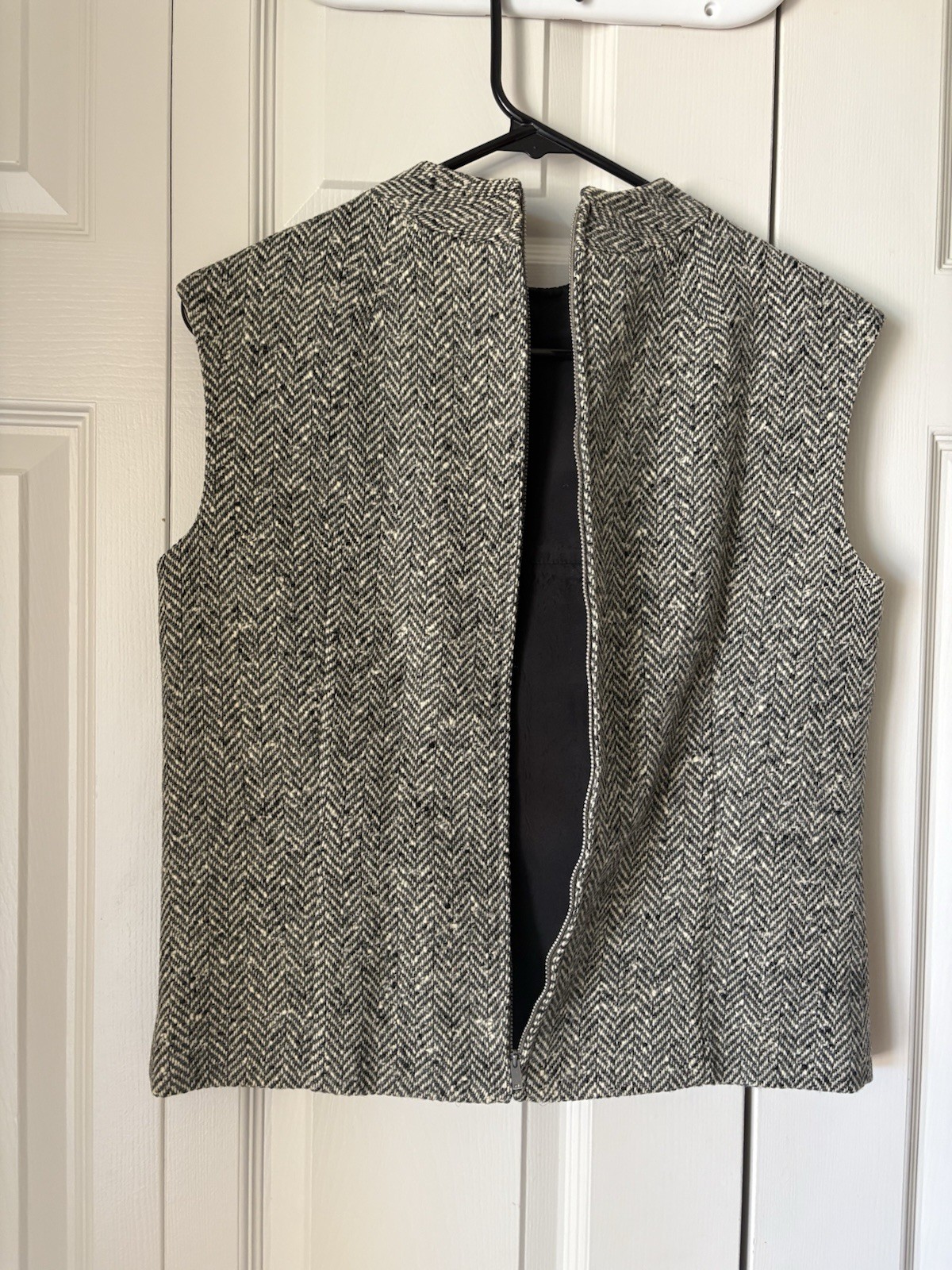 Pendleton | Vintage pure wool 2 pc skirt vest set Herringbone. Side 12. Classic