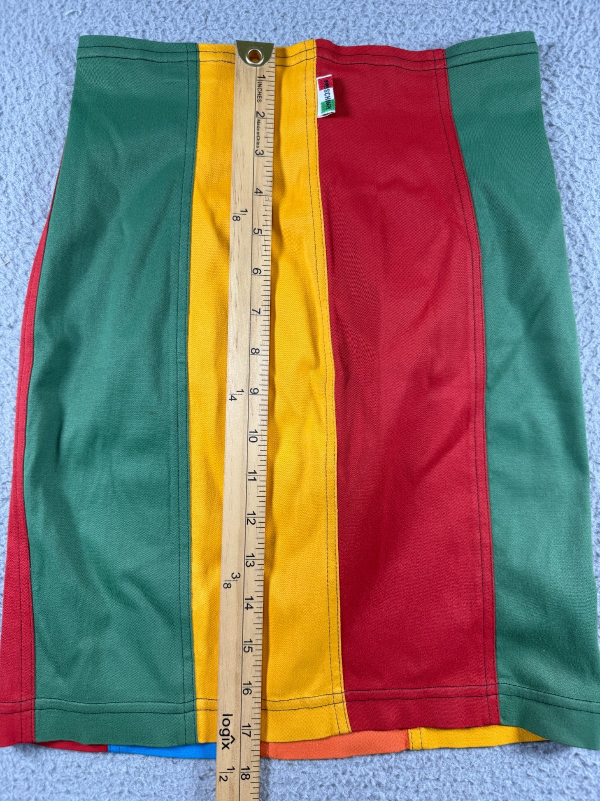 Rare Vintage MOSCHINO late 80&rsquo;s early 90&rsquo;s Jacket & Skirt set Size 8 Made Italy