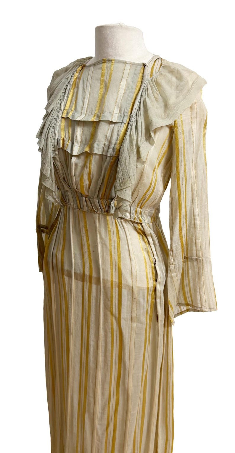 Authentic Edwardian Dress / Tea Dress / Antique Dress / Size Small