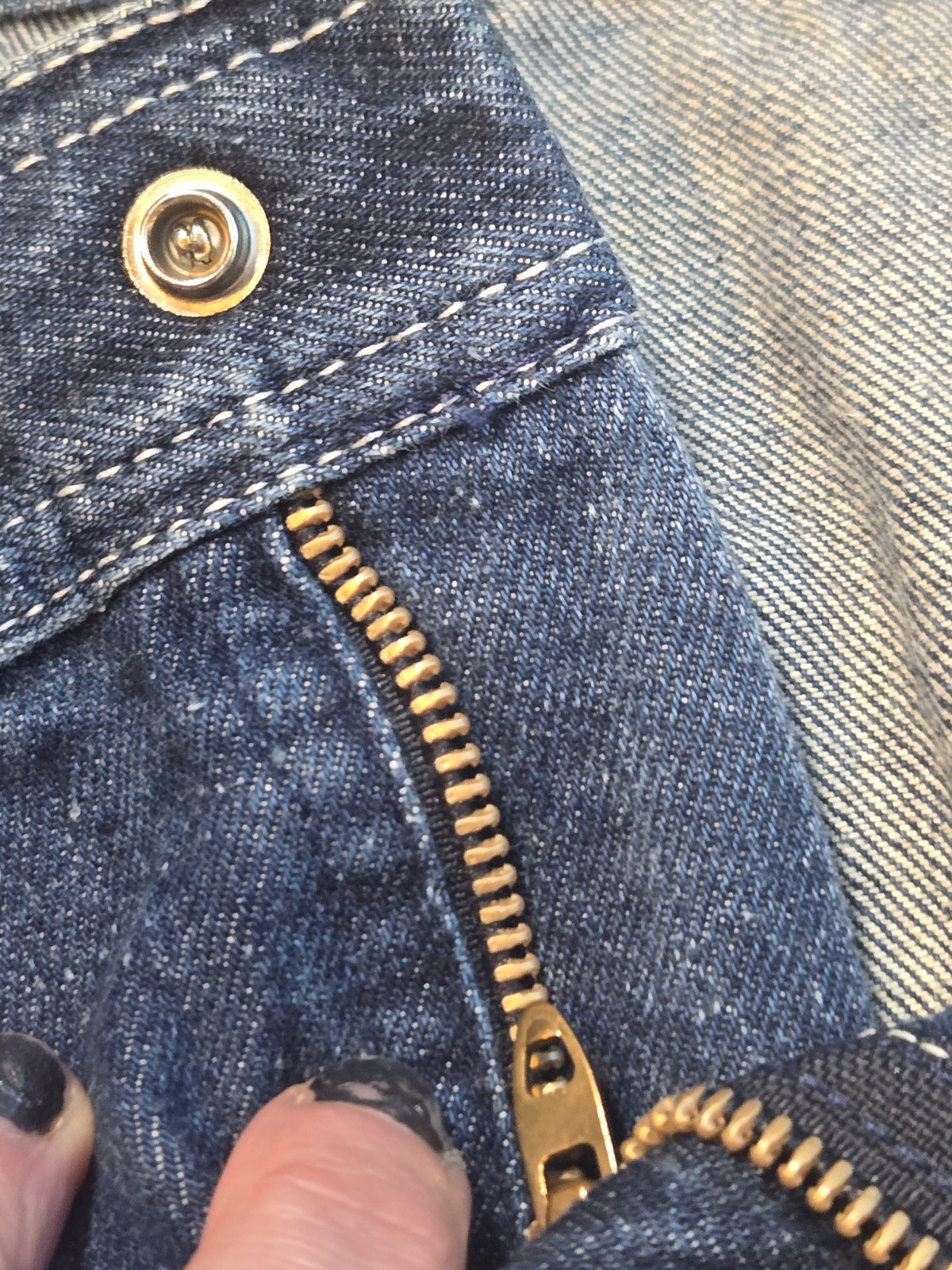 Vintage Pizzazz New York Paris Jeans High Waist Sz 16 60s 70s