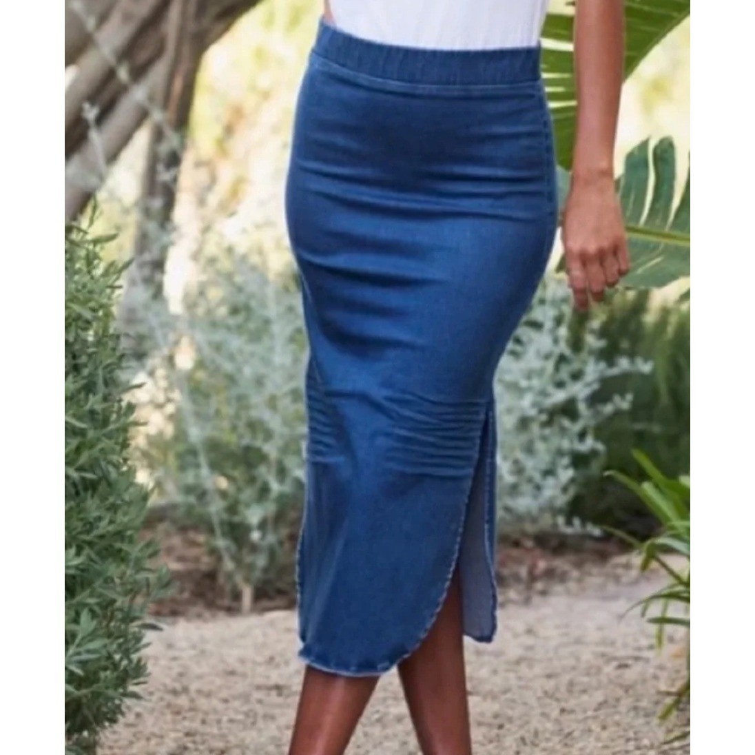 Frank & Eileen Donegal Unforgettable Denim Skirt