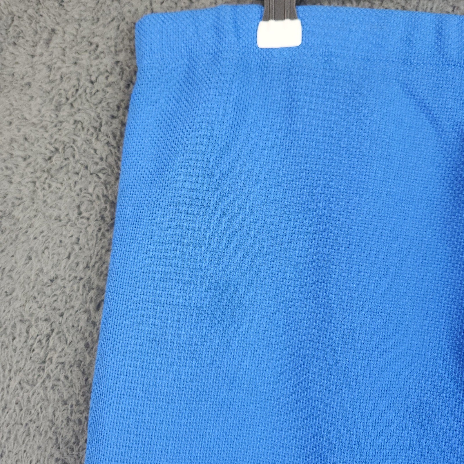 Vintage Sears Blue Double Knit Slacks Womens 12 32×30 Wide Leg Made in USA 70s
